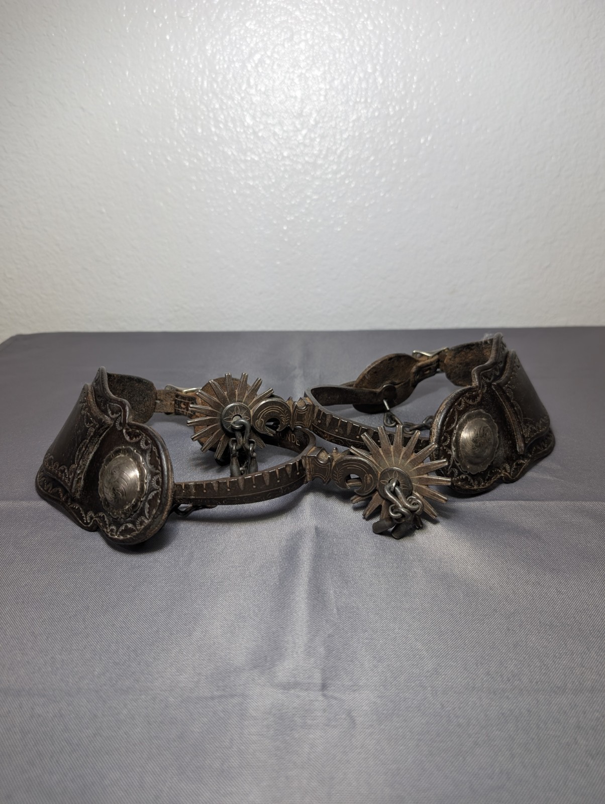 RARE Vintage De La Ronde Spurs Pecos NM Western Cowboy Americana Collectible RARE Vintage De La Ronde Spurs Pecos NM Western Cowboy Americana Collectible