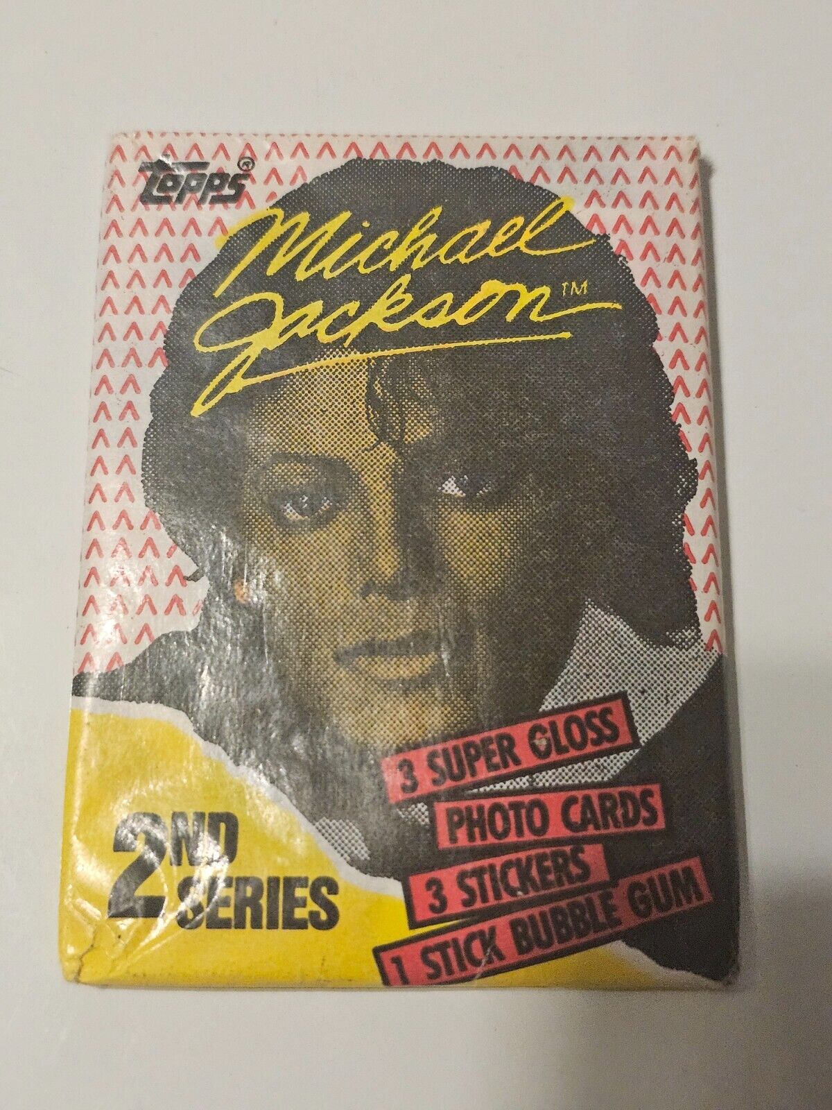 1984 Topps Michael Jackson Series 2 Card Pack Sealed NEW