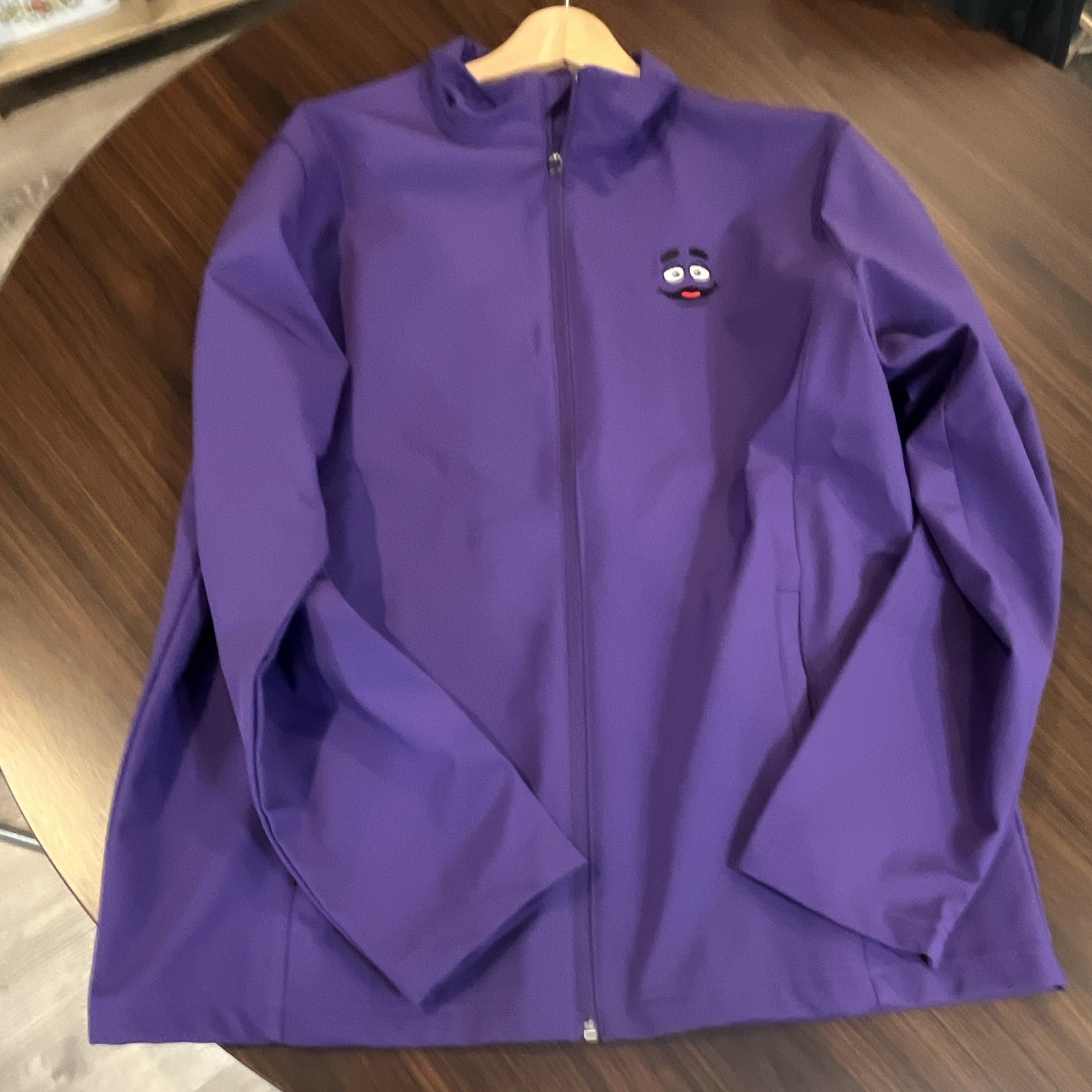 Rare McDonald’s Purple Grimace Jacket Size Large. Collectible Promo Jacket Rare McDonald’s Purple Grimace Jacket Size Large. Collectible Promo Jacket