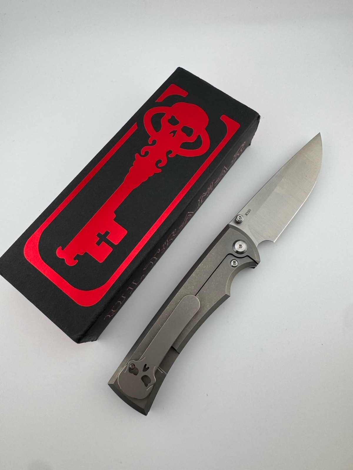 Chaves Knives Liberation 229 Stonewashed Titanium Black G10 Machine Blade Chaves Knives Liberation 229 Stonewashed Titanium Black G10 Machine Blade
