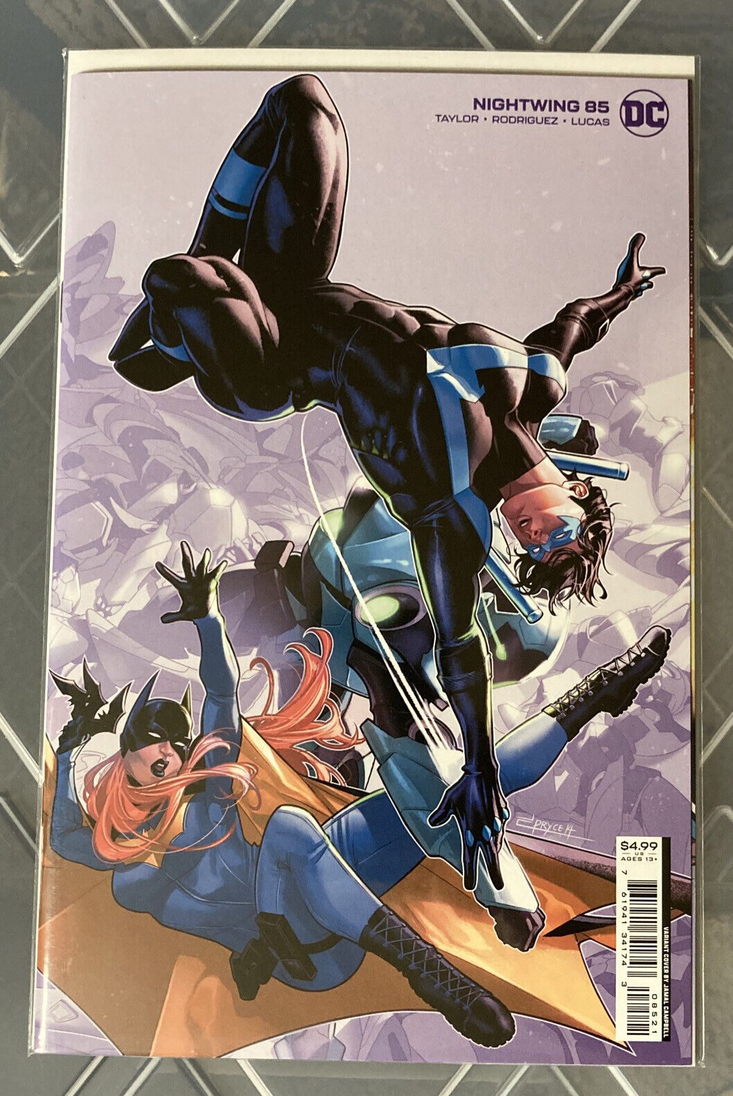 Nightwing #85 Card Stock Variant NM DC Comics Batgirl 2021