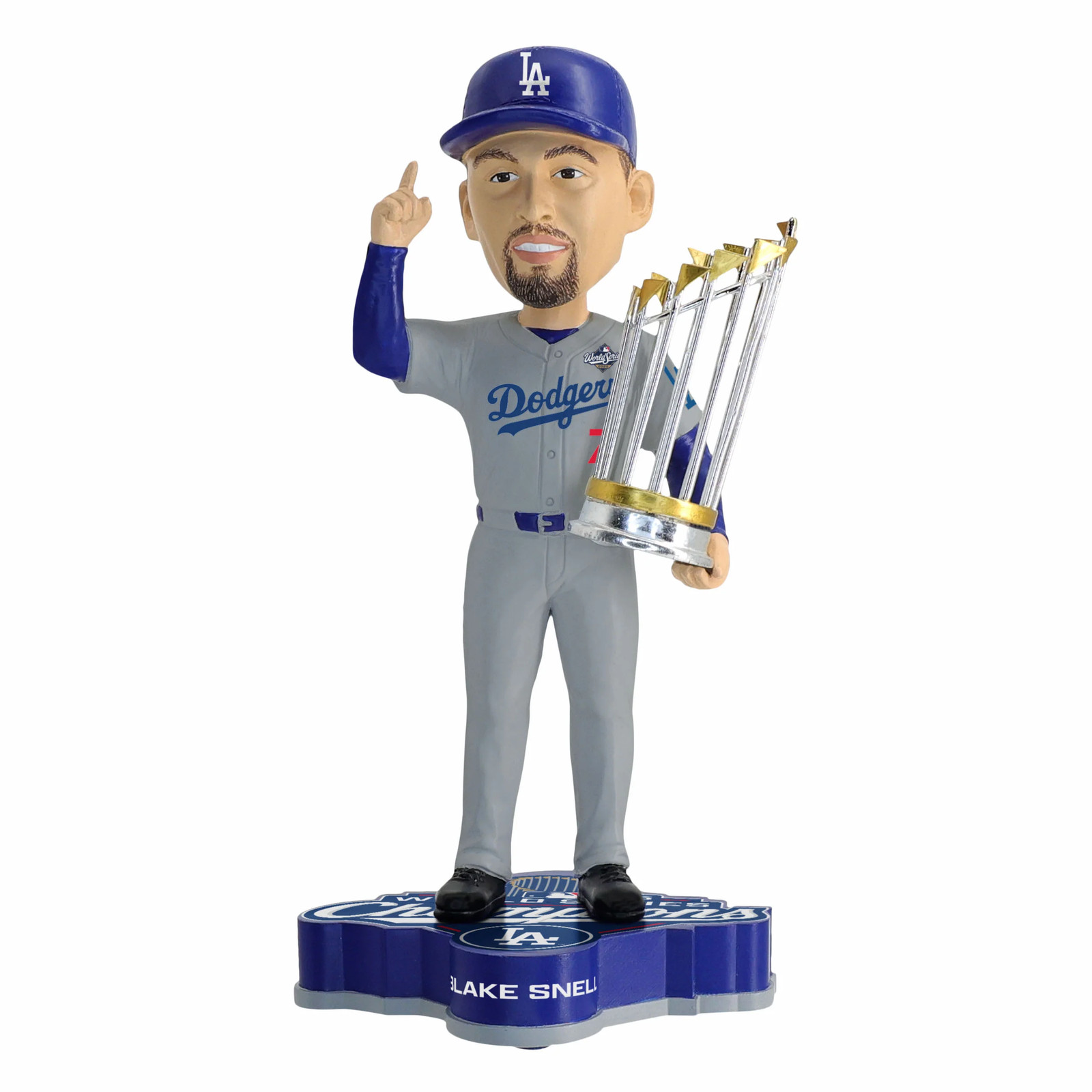 Blake Snell Los Angeles Dodgers 2025 World Series Champions Bobblehead MLB Blake Snell Los Angeles Dodgers 2025 World Series Champions Bobblehead MLB