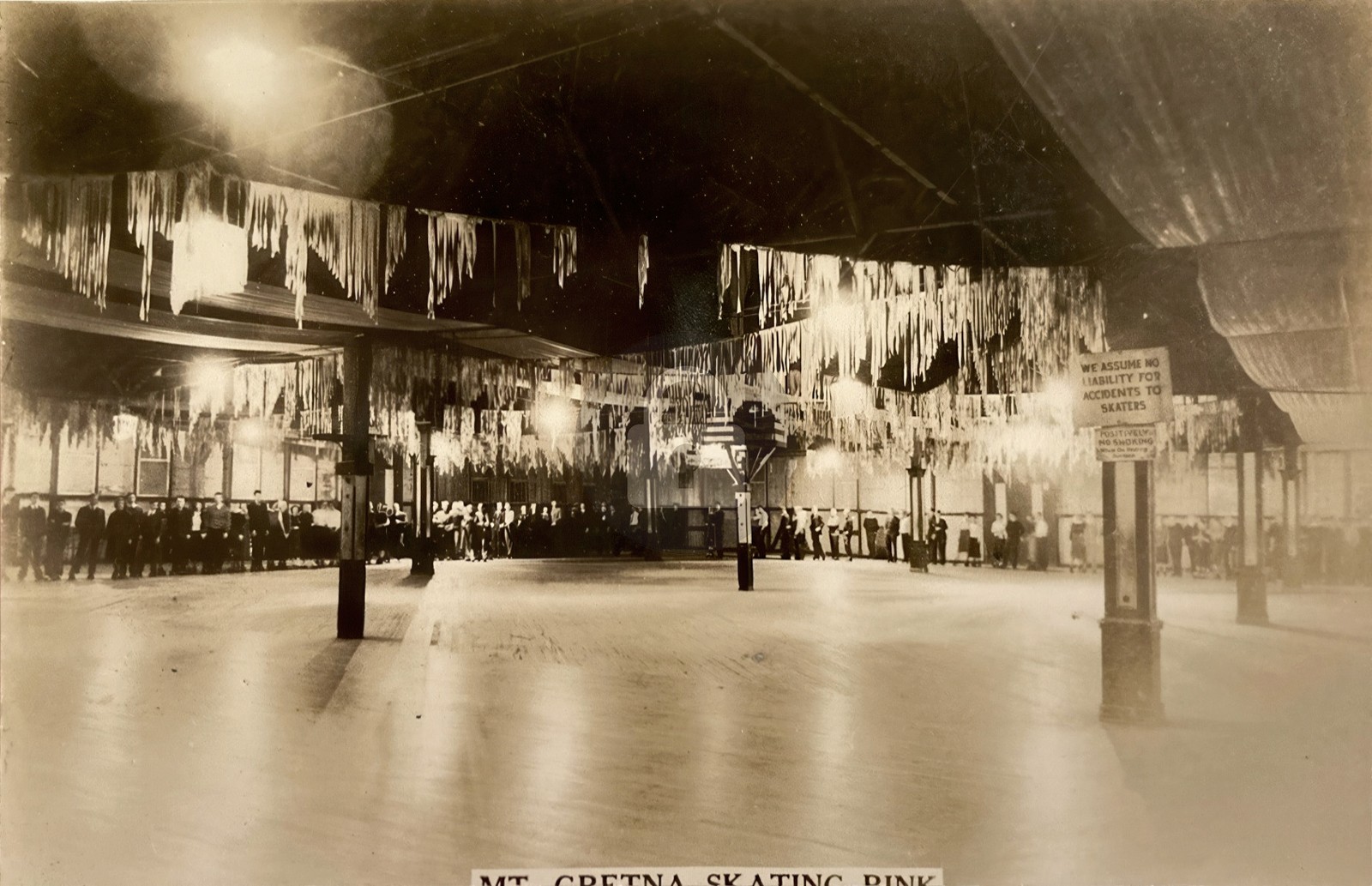 1920s MT GRETNA PA ROLLER SKATING RINK LEBANON CO. RPPC Photo Postcard COPY 1920s MT GRETNA PA ROLLER SKATING RINK LEBANON CO. RPPC Photo Postcard COPY