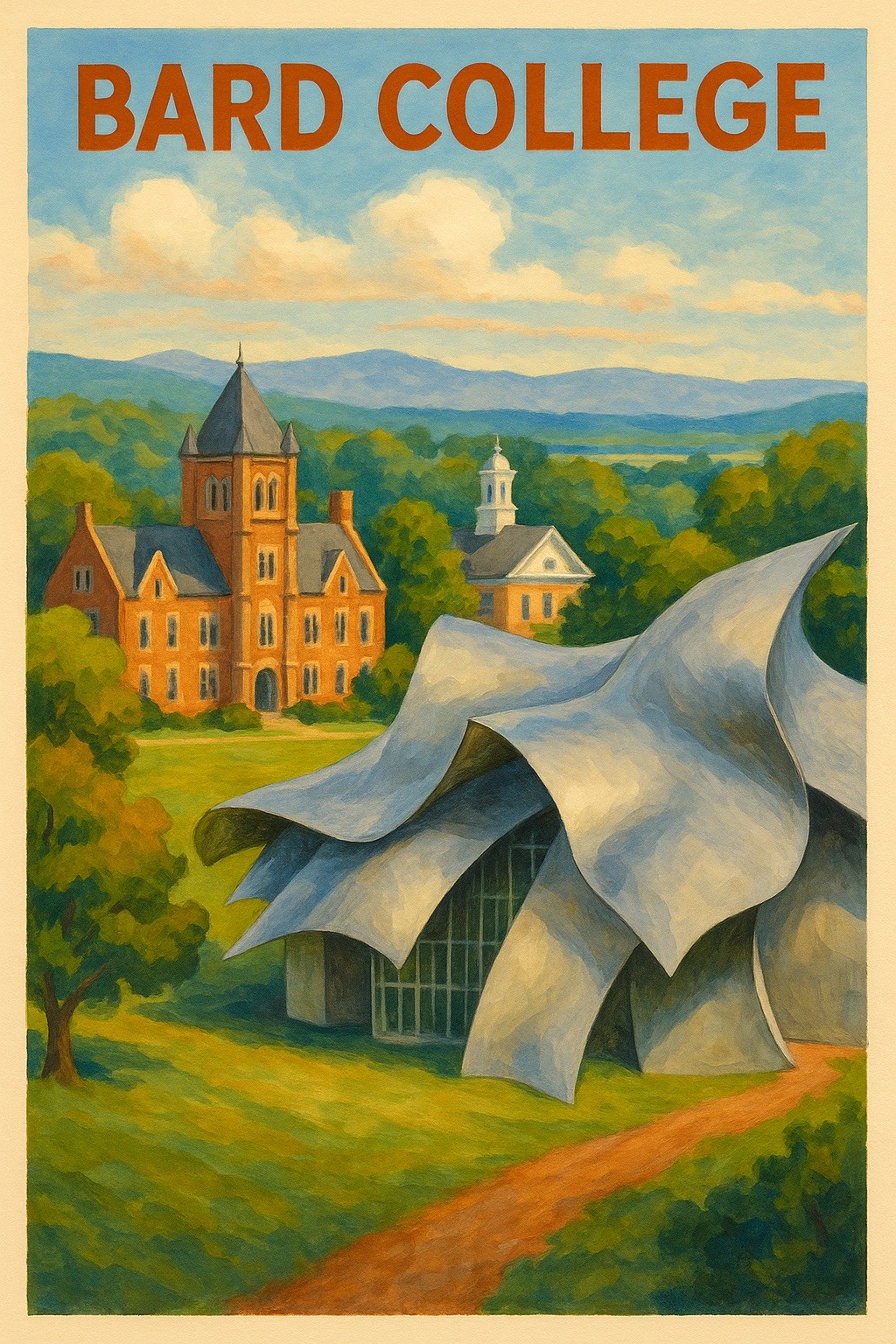 Beautiful Bard College Poster π¨ποΈ - 24x36β Print - Premium π Art Print Beautiful Bard College Poster π¨ποΈ - 24x36β Print - Premium π Art Print