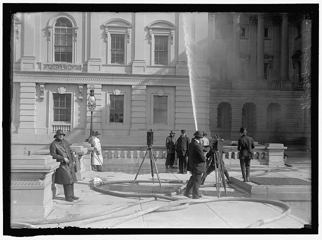 Cleaning Exterior,United States Capitol,Washington,District of Columbia,DC,1913