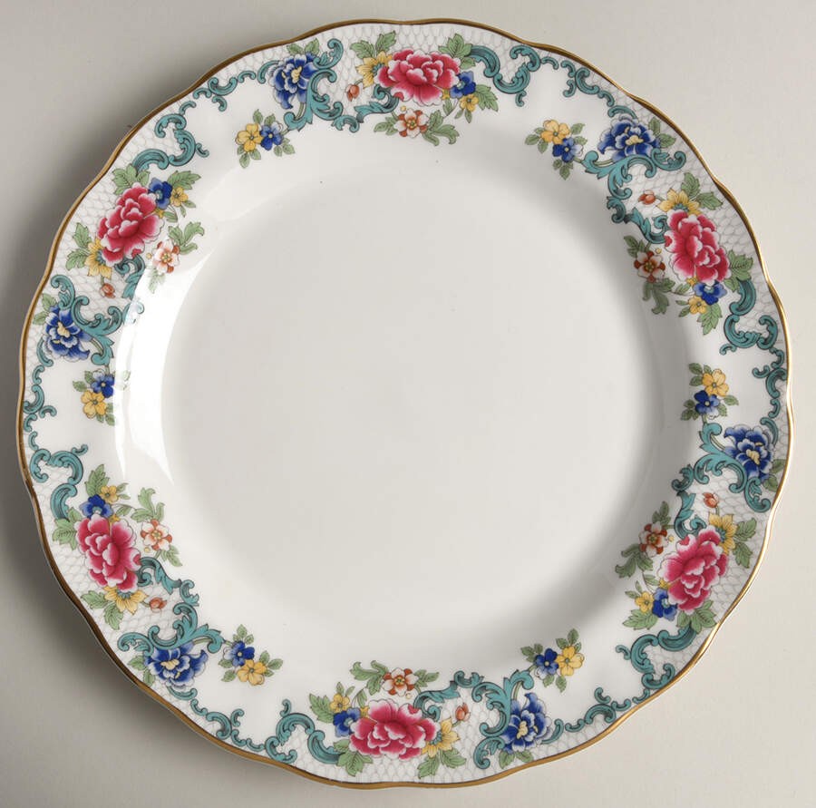 Royal Doulton Floradora Gold Dinner Plate 5947672 Royal Doulton Floradora Gold Dinner Plate 5947672