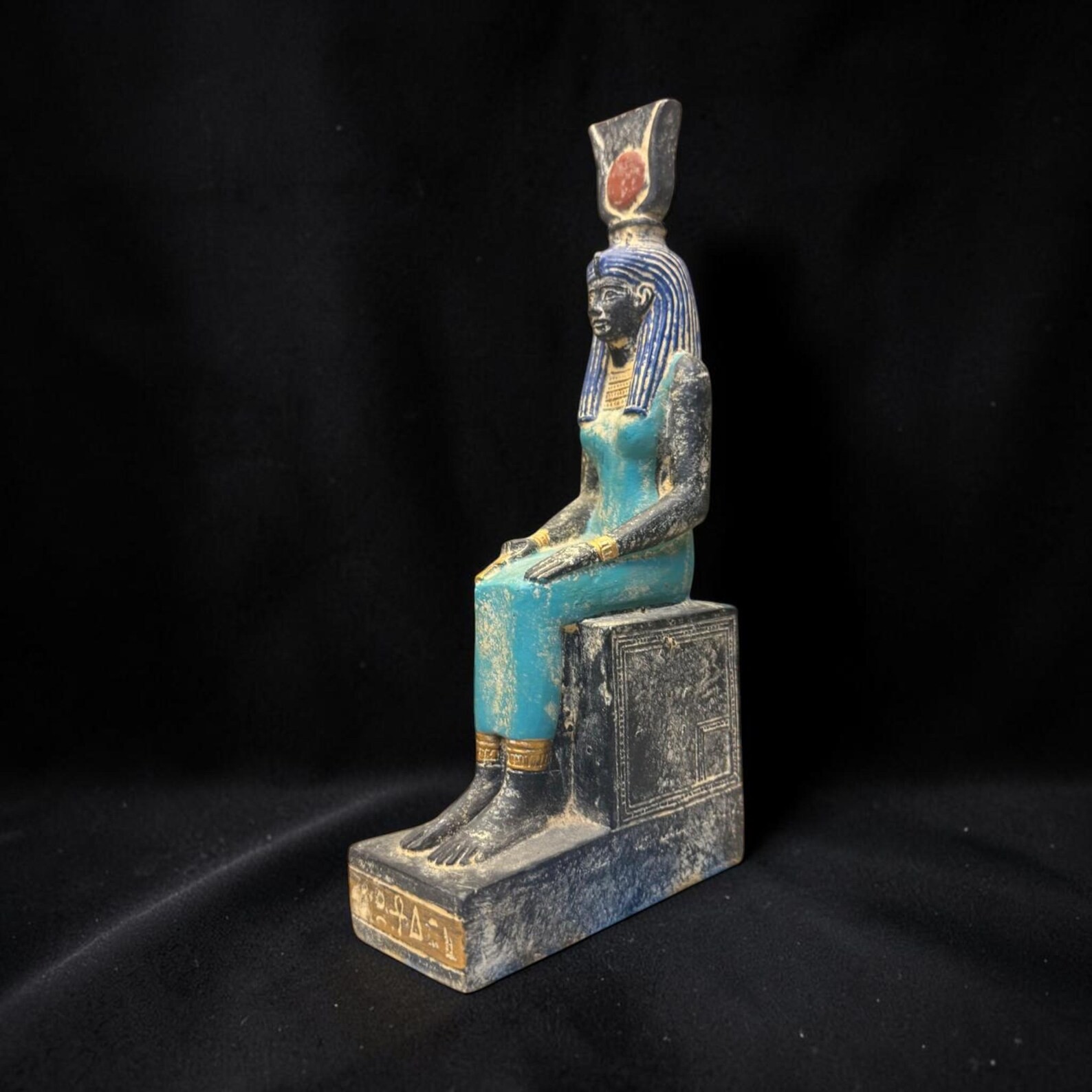 Egyptian Artifacts Rare Authentic Pharaonic Statue Egyptian Goddess Hathor BC