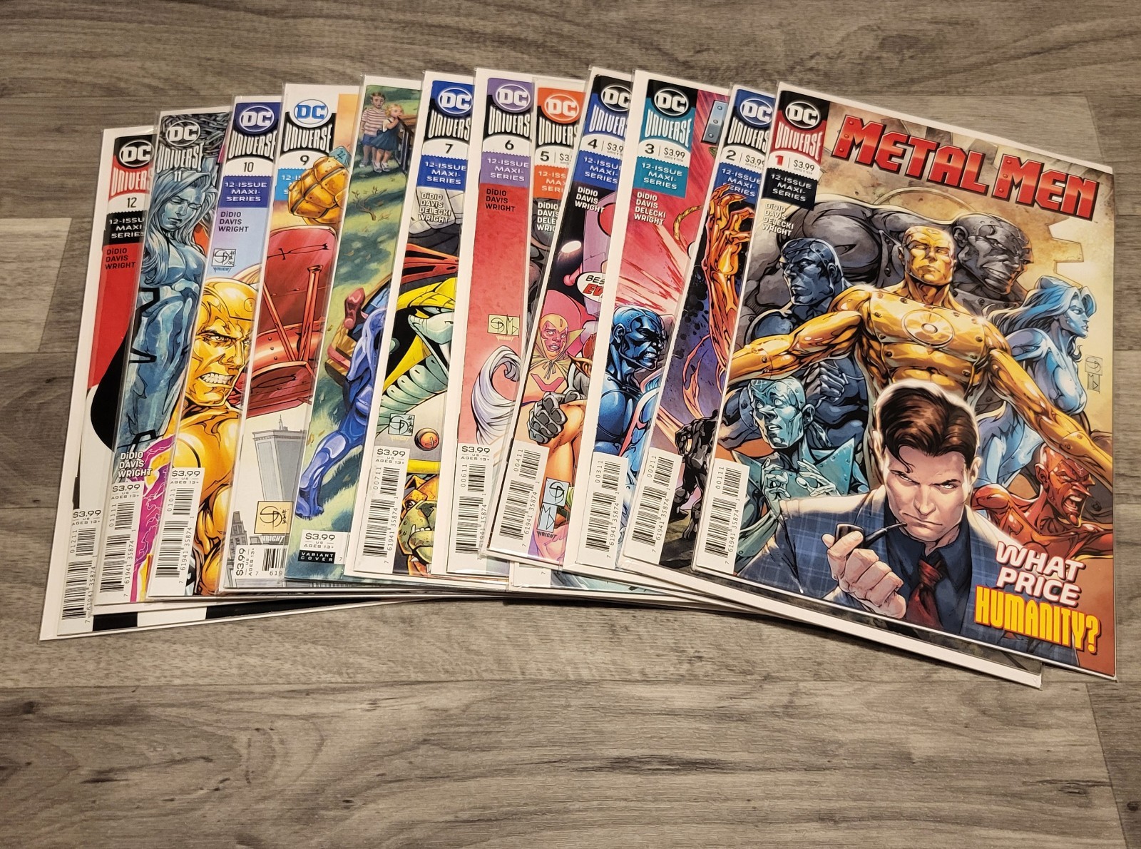 METAL MEN 1-12 DC Comics 2019 Didio Davis Set Complete Run 1st Nth Animals Tina METAL MEN 1-12 DC Comics 2019 Didio Davis Set Complete Run 1st Nth Animals Tina