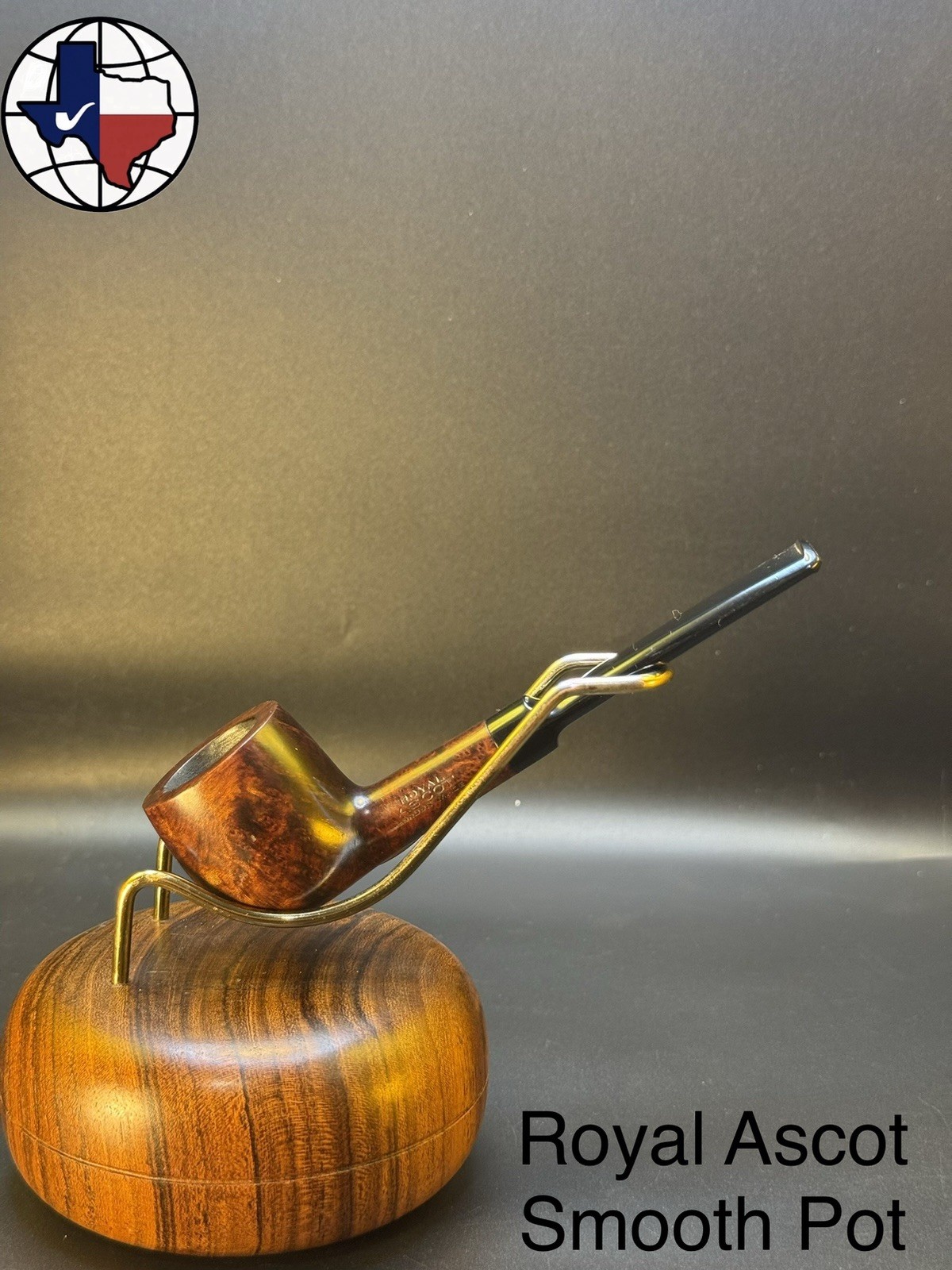 Vintage Royal Ascot Smooth Pot Tobacco Pipe Vintage Royal Ascot Smooth Pot Tobacco Pipe