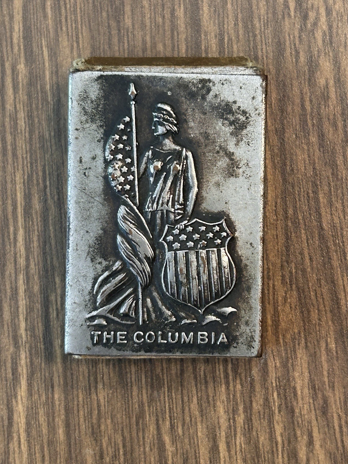 Vintage Antique The Columbia Match Box Holder Vintage Antique The Columbia Match Box Holder