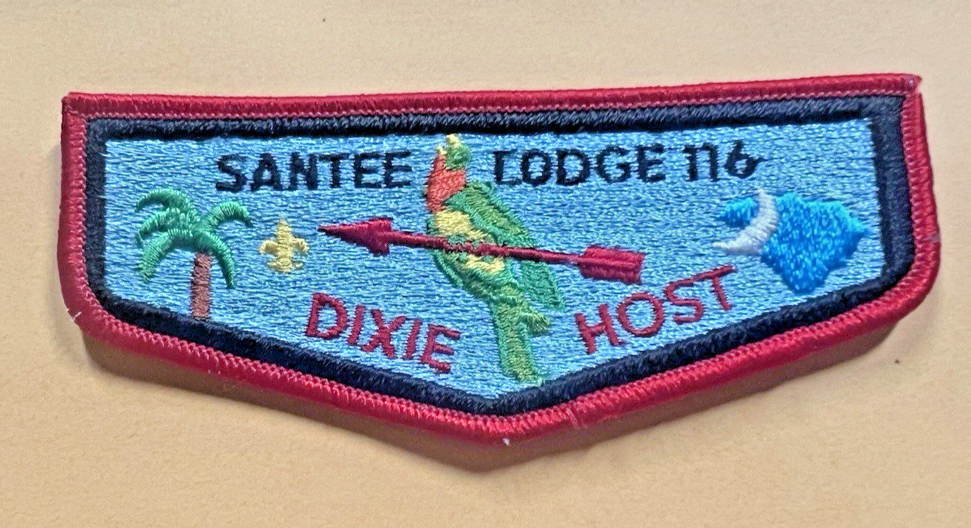 Santee Lodge 116 Dixie Host Flap Pee Dee Area SC OA Order of the Arrow Santee Lodge 116 Dixie Host Flap Pee Dee Area SC OA Order of the Arrow