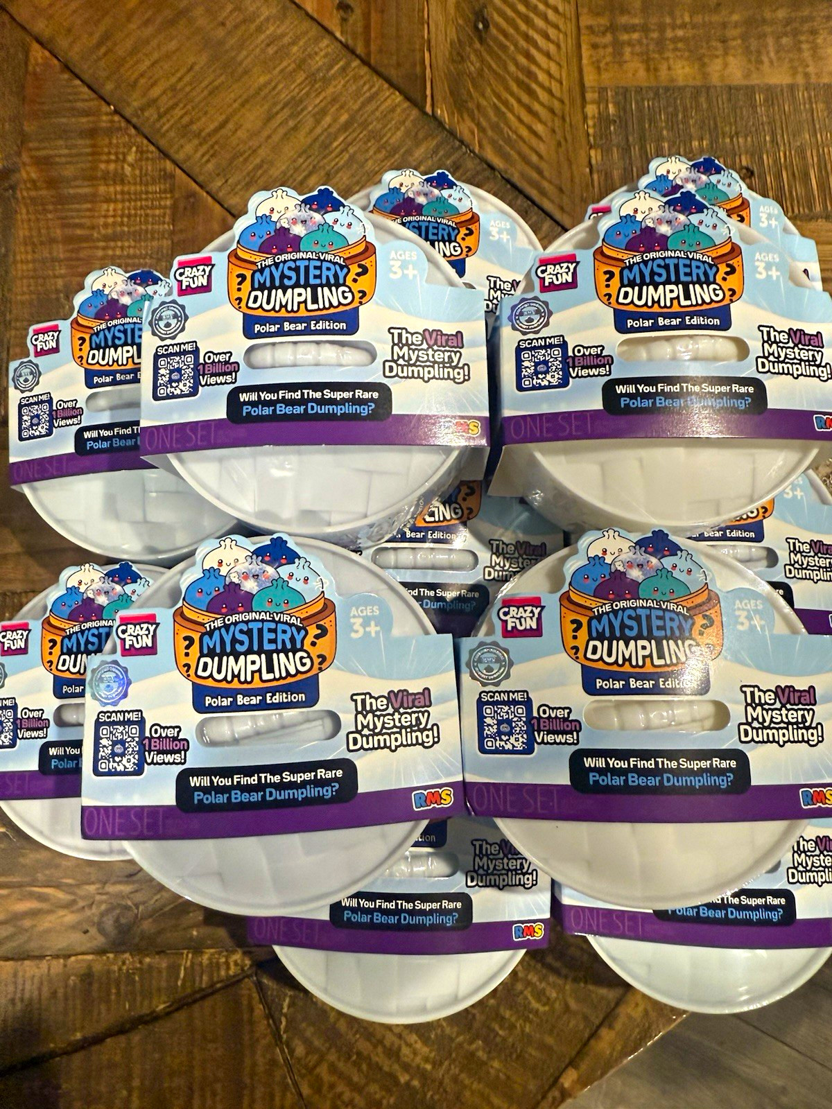 Crazy Fun The Original Mystery Dumpling Polar Bear Edition Lot of 12 Crazy Fun The Original Mystery Dumpling Polar Bear Edition Lot of 12