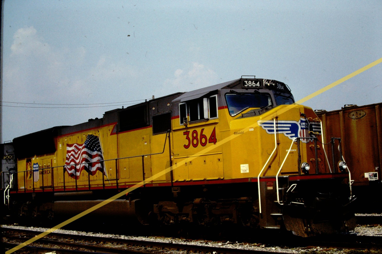 Original sd70m slide: UP 3864 Union Pacific - Montgomery, AL Original sd70m slide: UP 3864 Union Pacific - Montgomery, AL