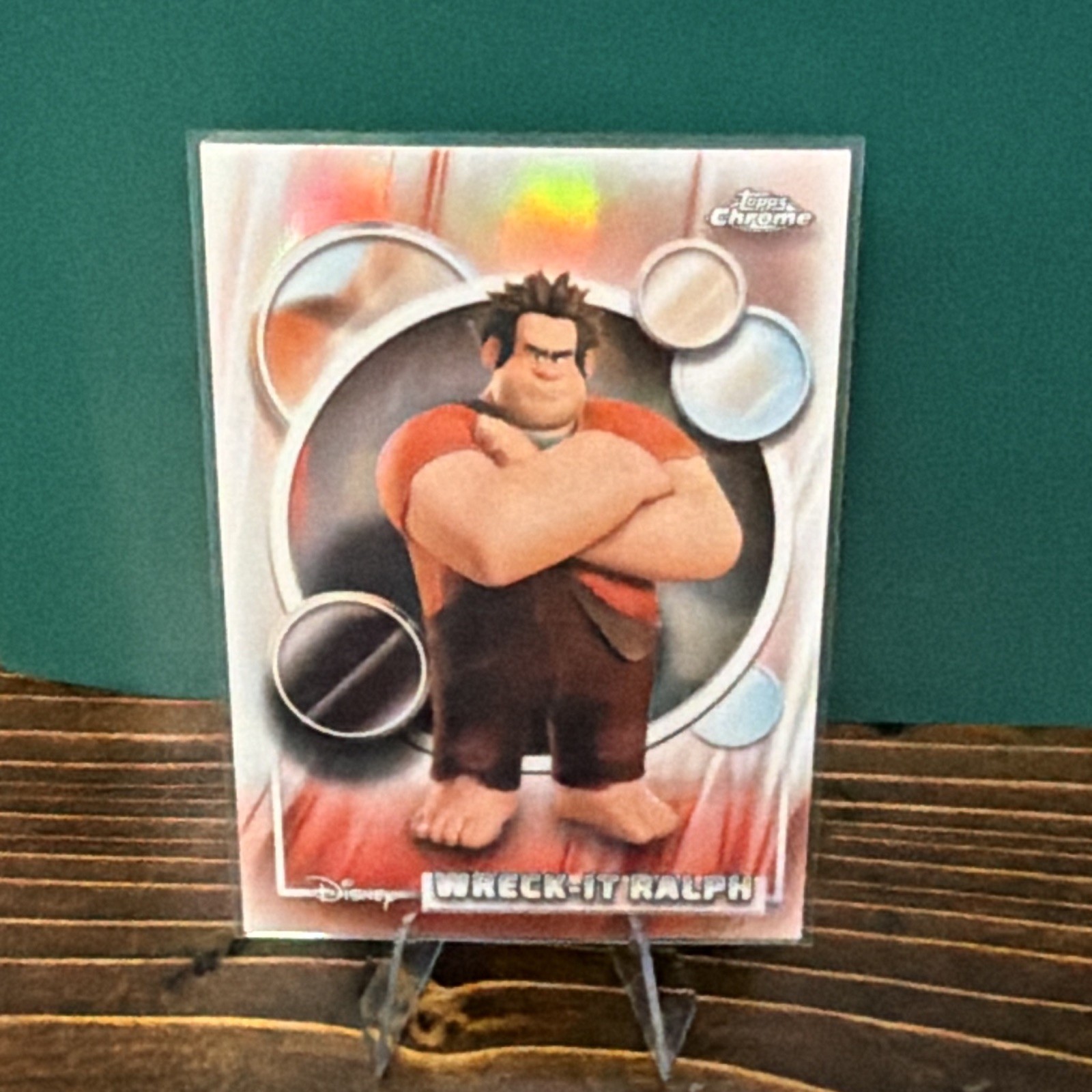 Topps Chrome Disney Heroes & Villains 2026 Wreck-It Ralph #134 Refractor