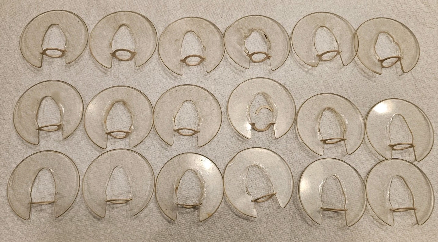 Lot 18 Vintage Christmas C7 NOMA Plastic Candolier Smooth Halos Imperfect Lot 18 Vintage Christmas C7 NOMA Plastic Candolier Smooth Halos Imperfect