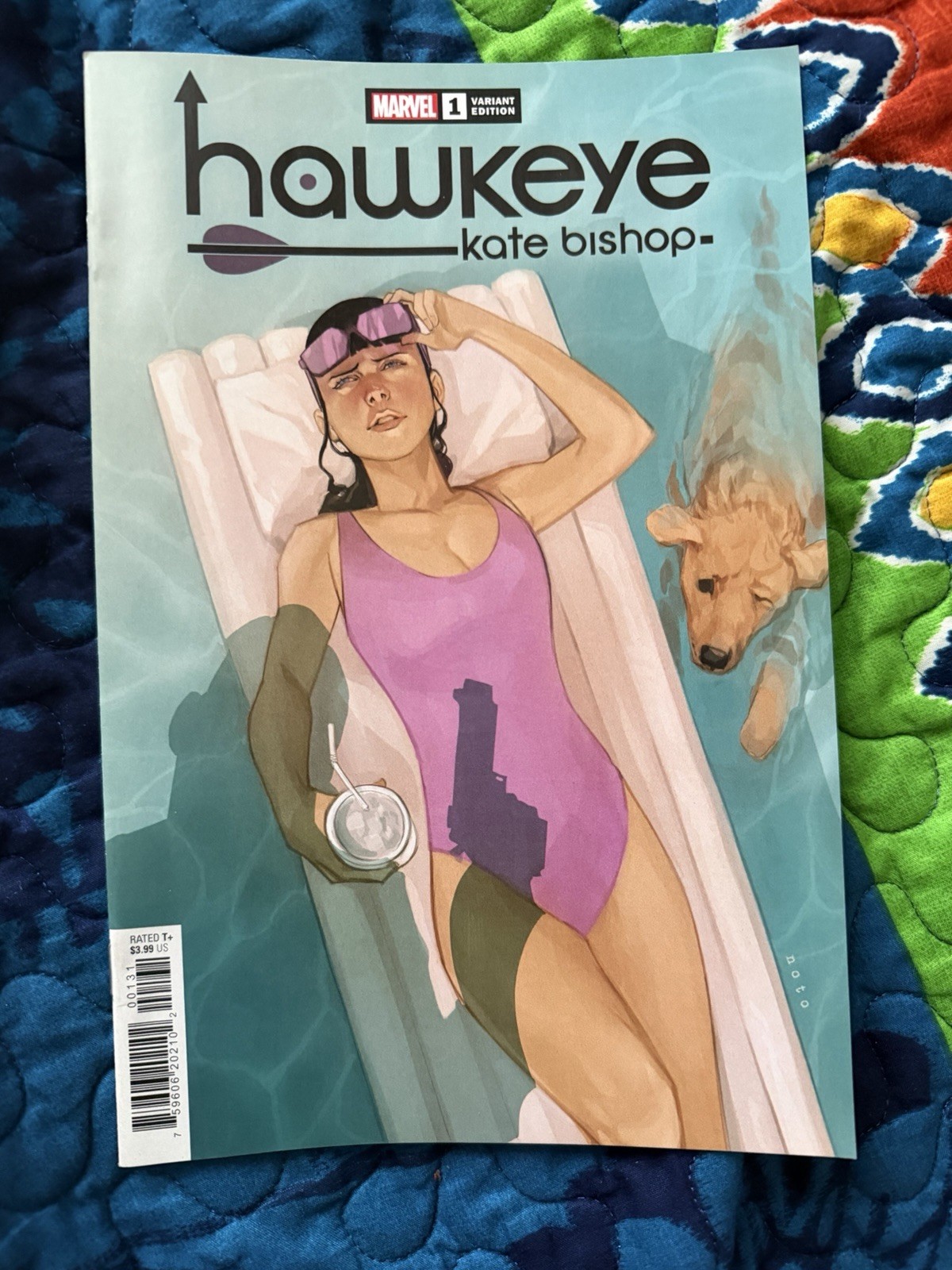 Marvel Hawkeye: Kate Bishop #1 Variant Cover Single Issue Comic Book, Modern Age