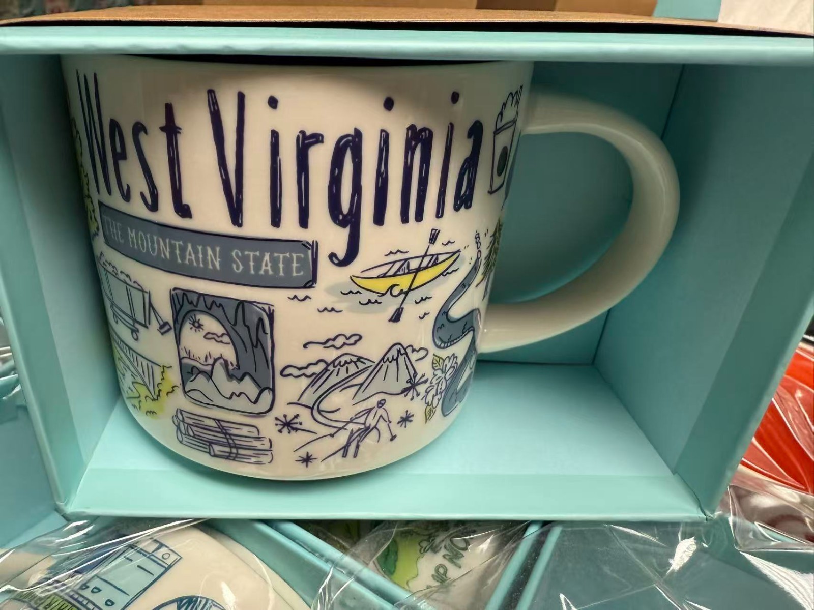 Starbucks Been There Series Mug West Virginia 14 oz NIB VHTF Retired Last Chance Starbucks Been There Series Mug West Virginia 14 oz NIB VHTF Retired Last Chance