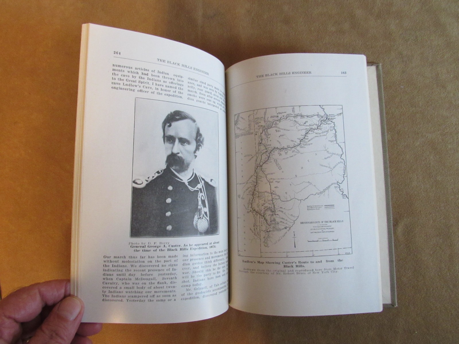 1929 Indian Wars 1874 Black Hills Illingworth Custer 7th Cavalry Rare book