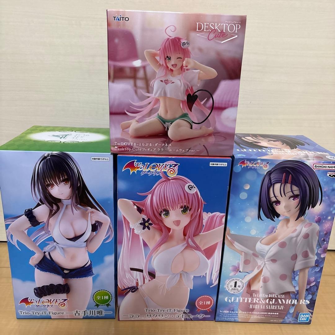 To LOVE Ru Figure Set Collectible Anime Figures Fully Functional Japan Authentic To LOVE Ru Figure Set Collectible Anime Figures Fully Functional Japan Authentic