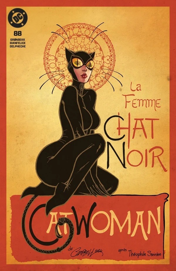 CATWOMAN 88 J SCOTT CAMPBELL CHAT NOIR EXCLUSIVE HOMAGE VARIANT NM 2026 PRESALE CATWOMAN 88 J SCOTT CAMPBELL CHAT NOIR EXCLUSIVE HOMAGE VARIANT NM 2026 PRESALE