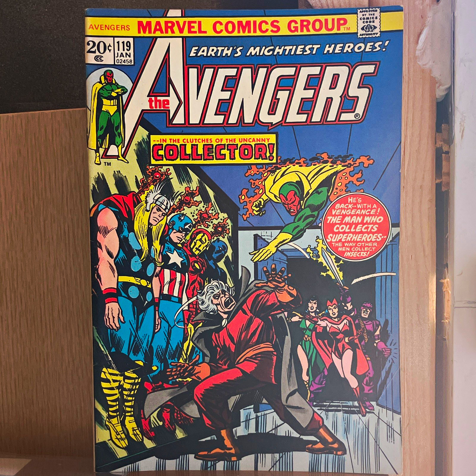 Marvel Comics The Avengers #119 (Jan 1974) Marvel Comics The Avengers #119 (Jan 1974)