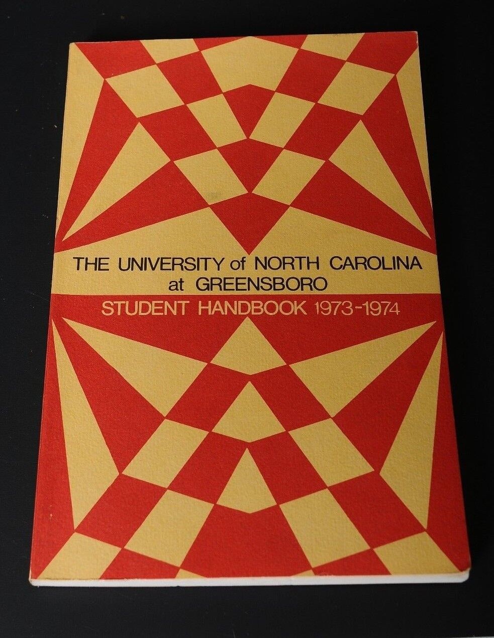 1973-74 UNC Greensboro undergraduate Bulletin Student Handbook 147 pgs.