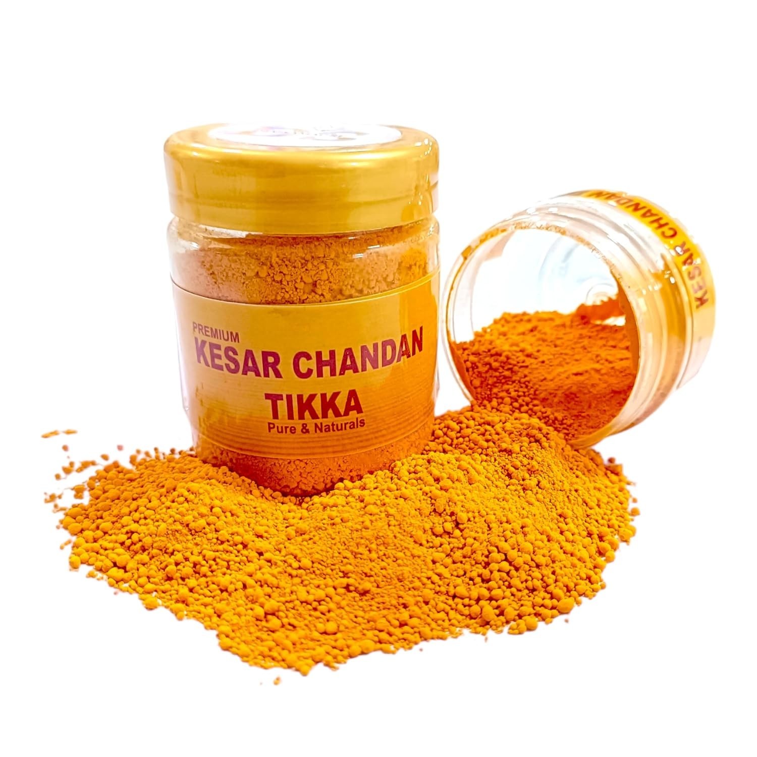 Natural Kesar Chandan Powder/Tika for Pooja, Meditation & Hawan | Natural 100gm Natural Kesar Chandan Powder/Tika for Pooja, Meditation & Hawan | Natural 100gm