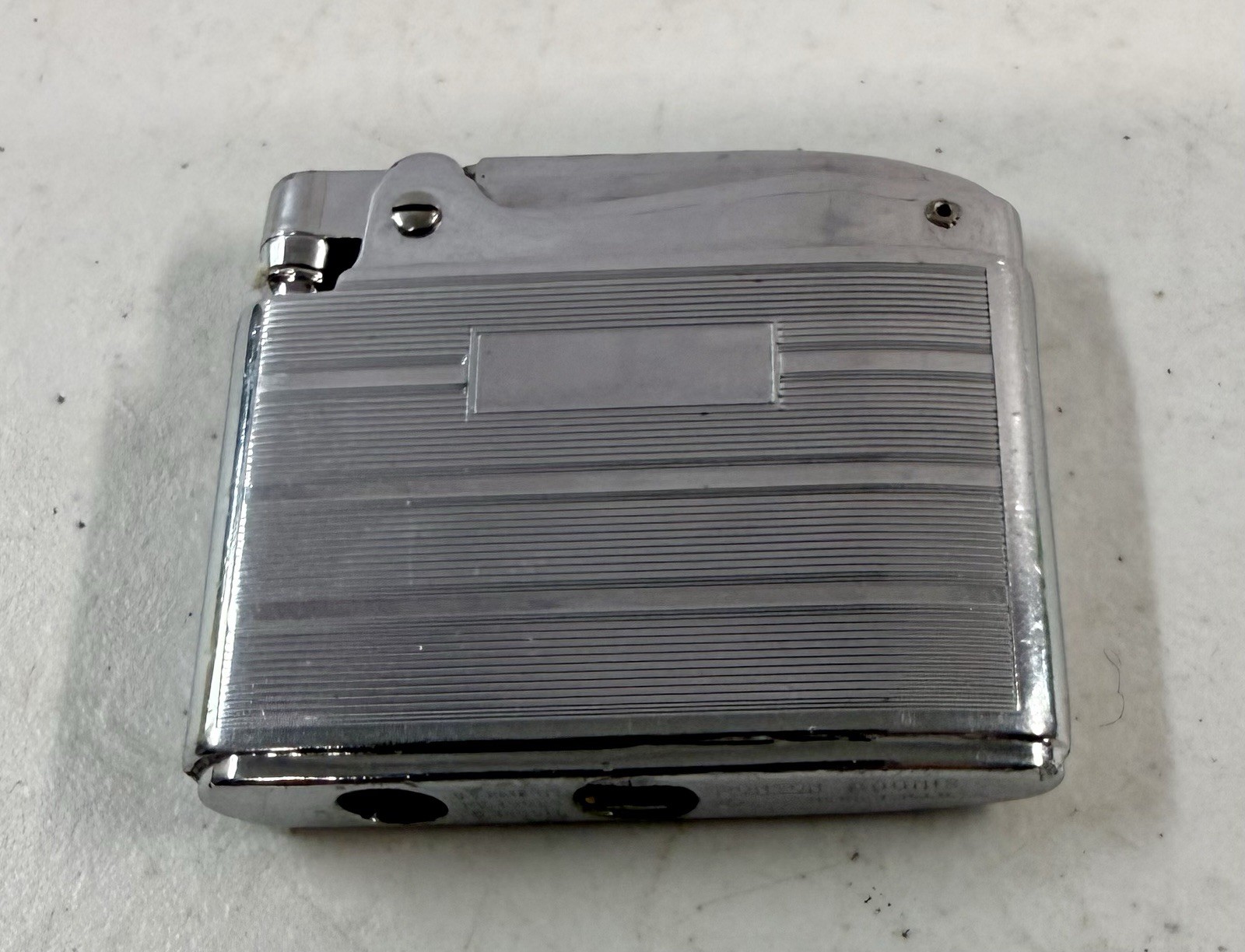 Vintage Ronson Adonis 19023 Lighter Silver Chrome USA Untested EXCELLENT Vintage Ronson Adonis 19023 Lighter Silver Chrome USA Untested EXCELLENT