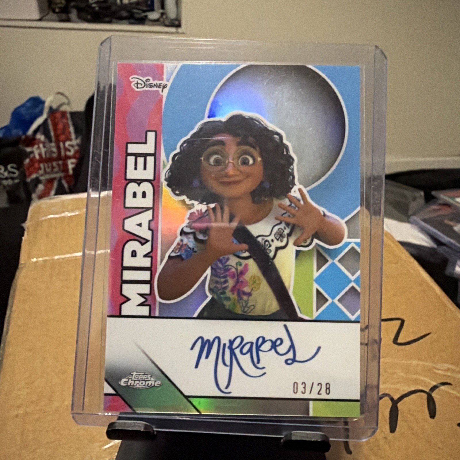 Topps 2026 Topps Disney Chrome Mirabel /28 Topps 2026 Topps Disney Chrome Mirabel /28