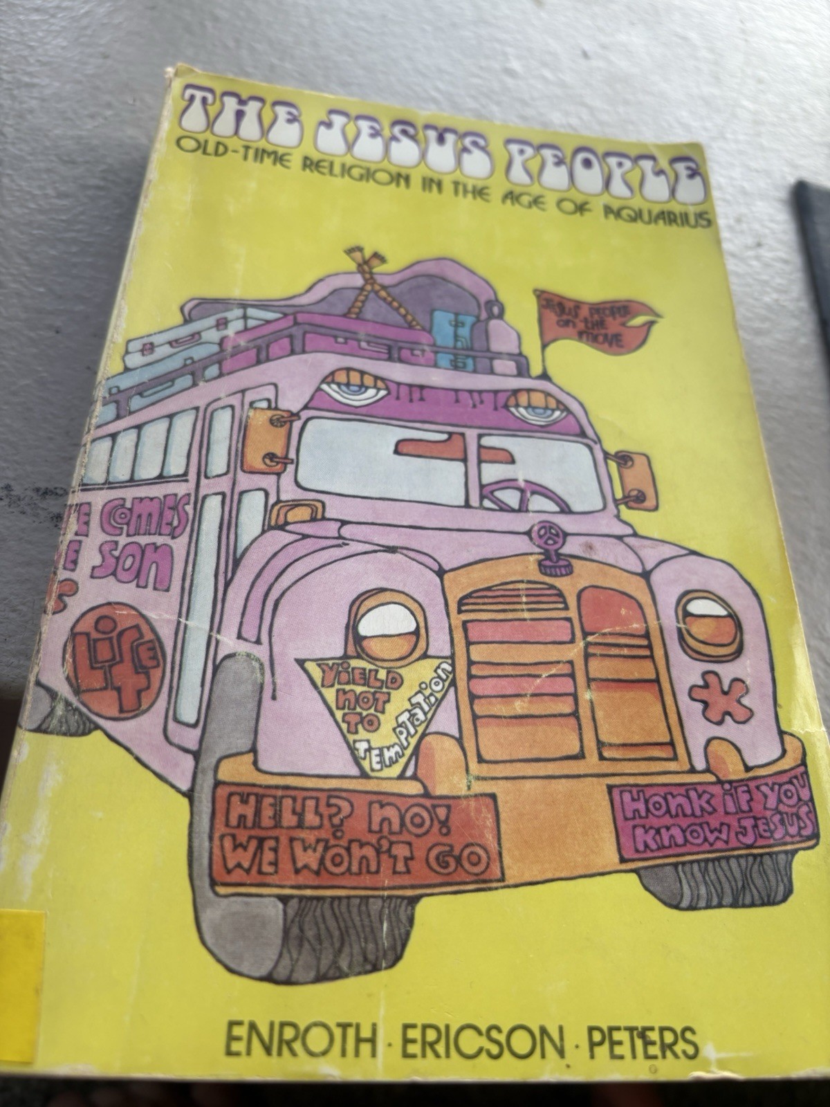The Jesus People Age of Aquarius 1971 Vintage Paperback Counter Culture 70s Art The Jesus People Age of Aquarius 1971 Vintage Paperback Counter Culture 70s Art