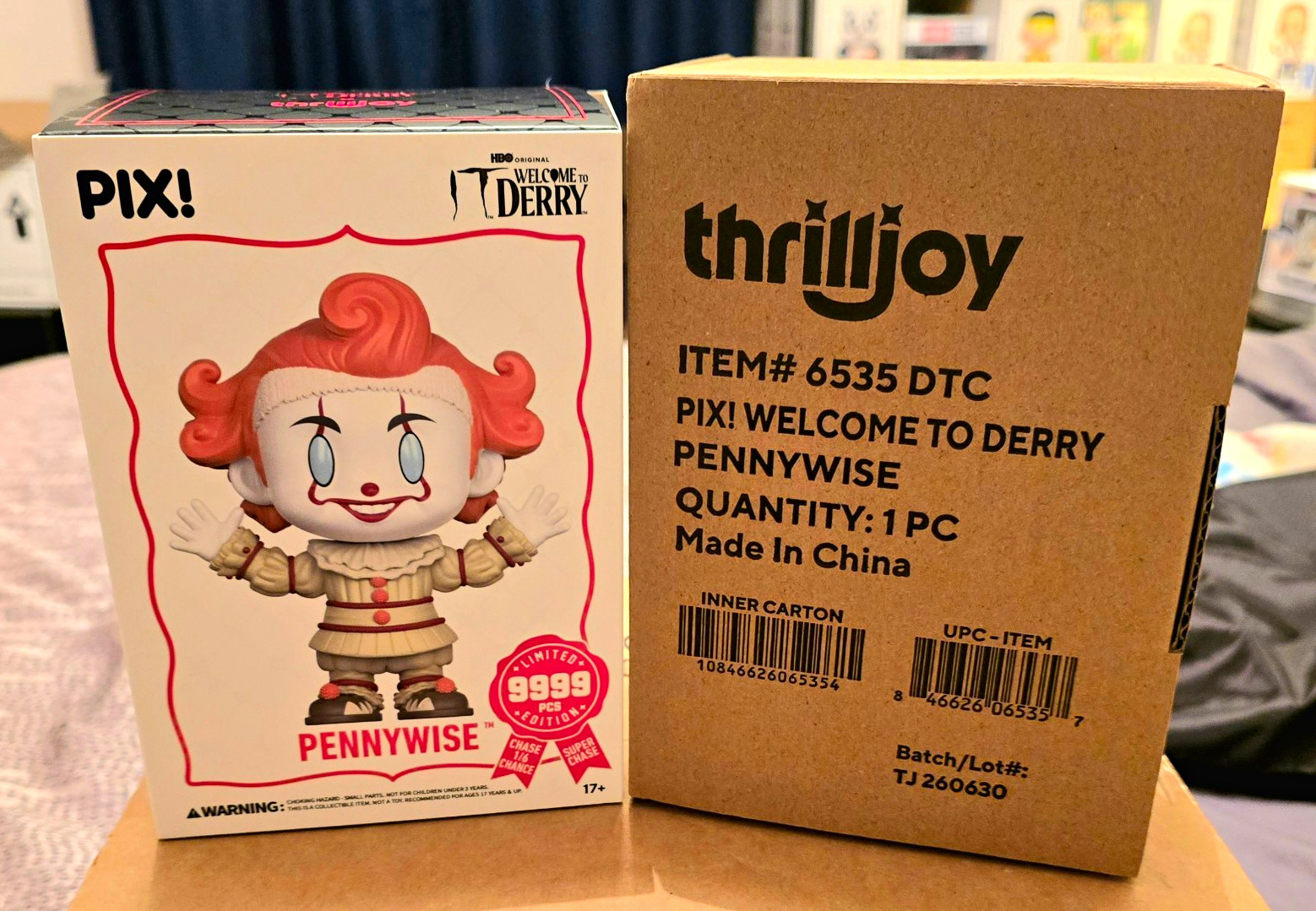 thrilljoy PIX Pennywise It: Welcome to Derry-LE 9999 confirmed hero & sealed set thrilljoy PIX Pennywise It: Welcome to Derry-LE 9999 confirmed hero & sealed set