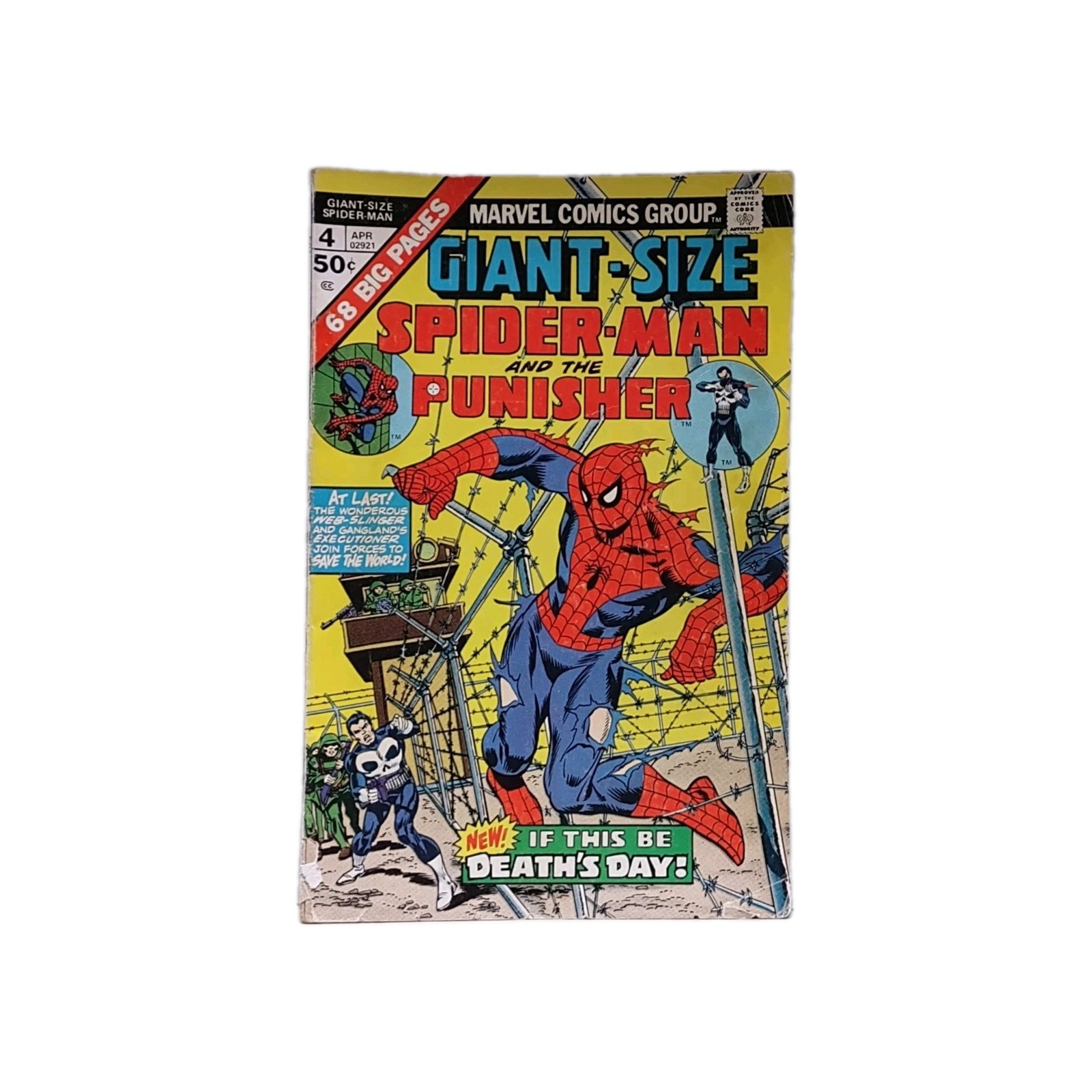 Giant-Size Spider-Man #4 (Marvel Comics April 1975) Giant-Size Spider-Man #4 (Marvel Comics April 1975)