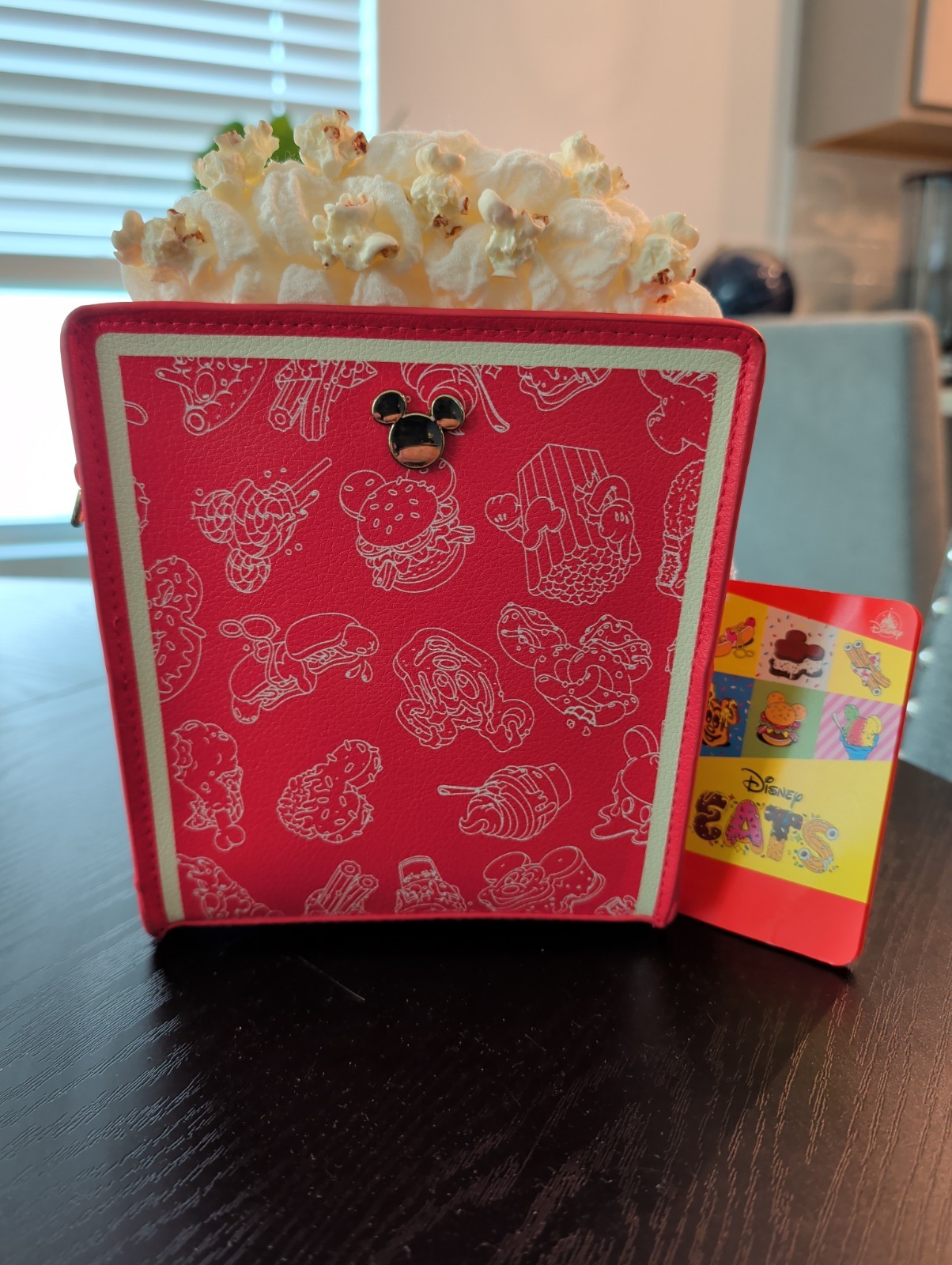 NWT Disney Parks Eats Snacks Popcorn Box Crossbody Bag Purse NWT Disney Parks Eats Snacks Popcorn Box Crossbody Bag Purse