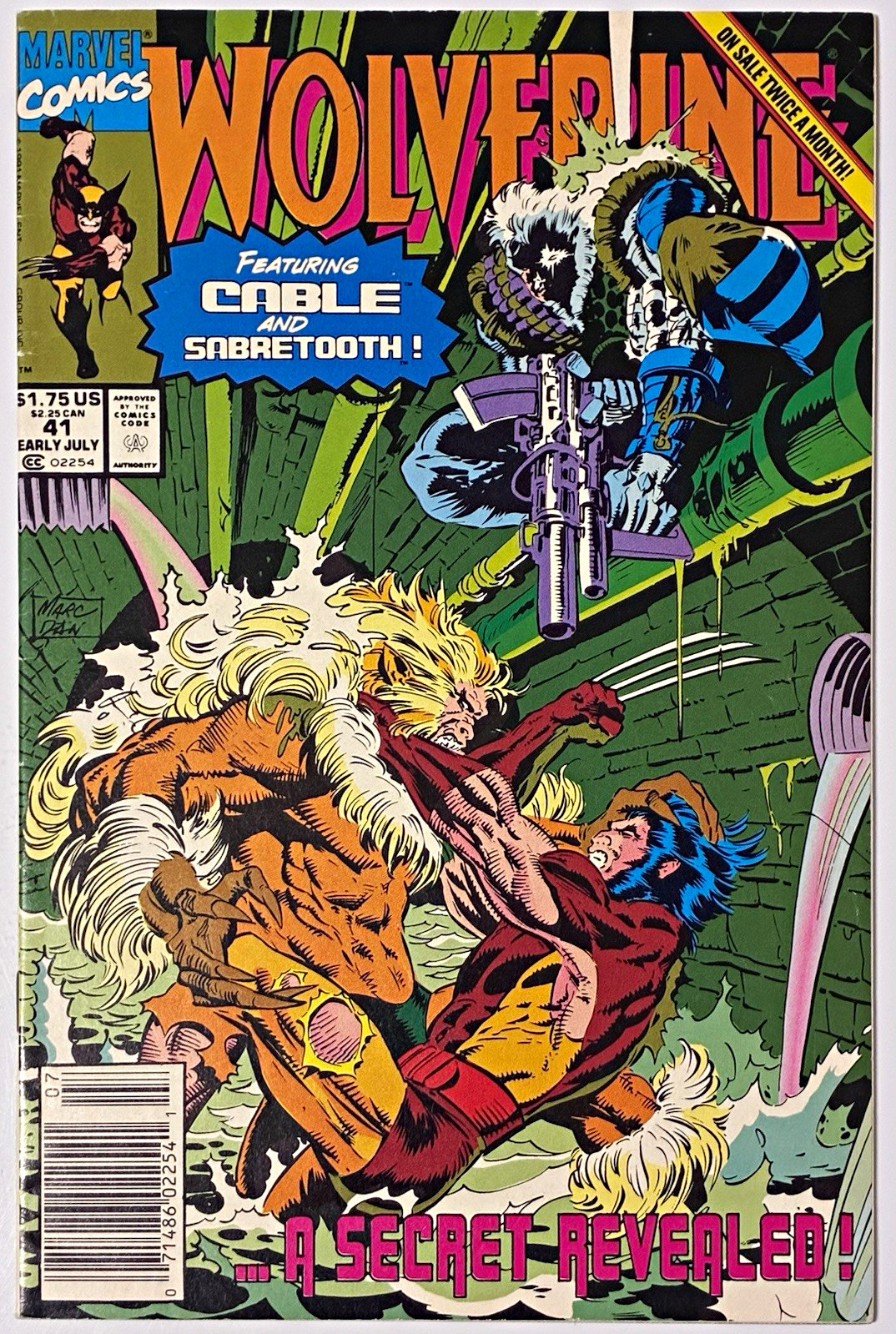 Buy 2 Get 2 Free (CHECK PROMO) Wolverine #41 Vol 2 1991 Newsstand Edition (NM-)