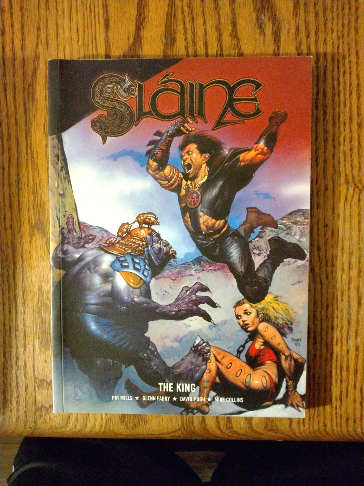Slaine The King By Pat Mills, Glen Fabr, David Pugh And Mike Collins PB Slaine The King By Pat Mills, Glen Fabr, David Pugh And Mike Collins PB