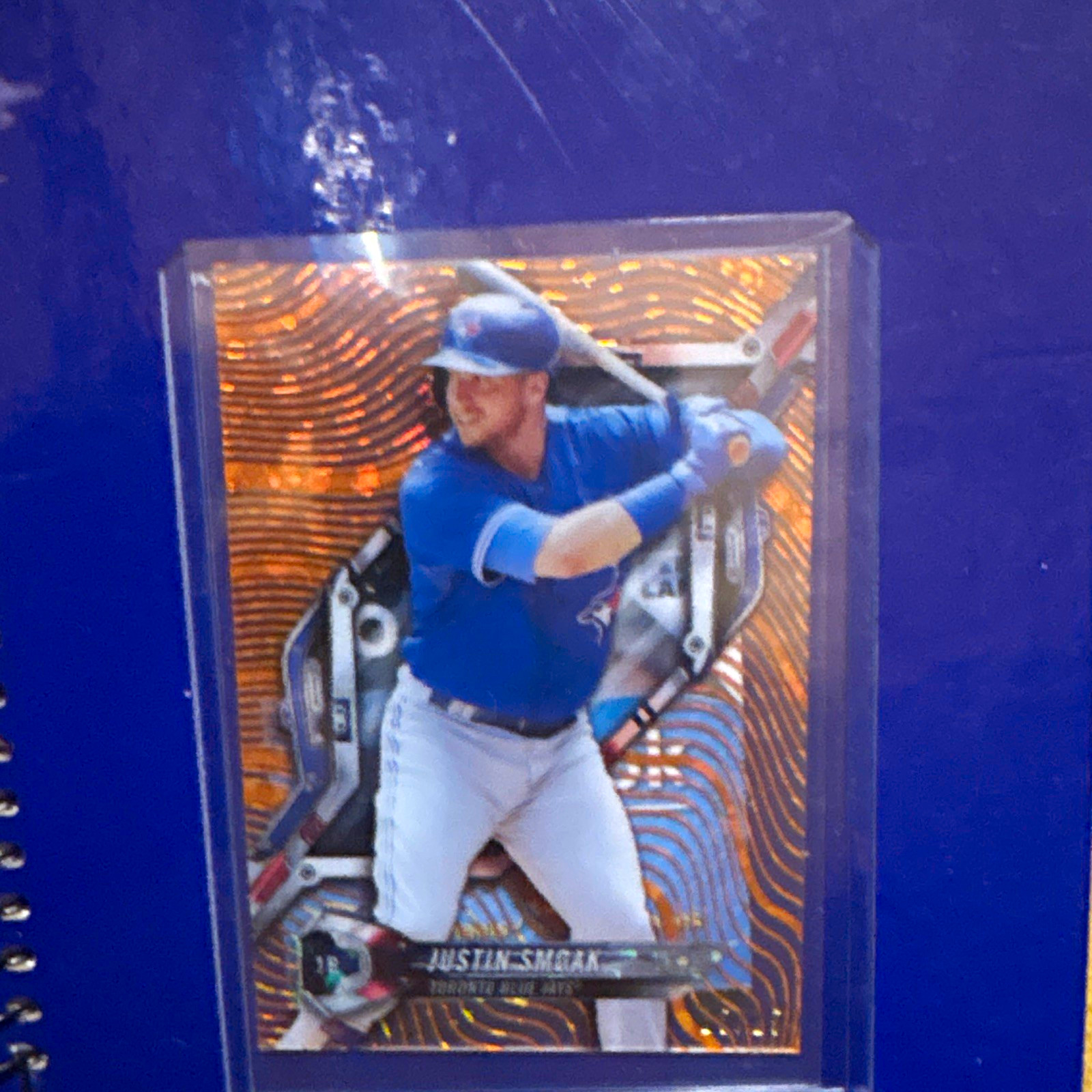 Topps 2016 High Tek Justin Smoak Orange Parallel Blue Jays 15/25 Topps 2016 High Tek Justin Smoak Orange Parallel Blue Jays 15/25
