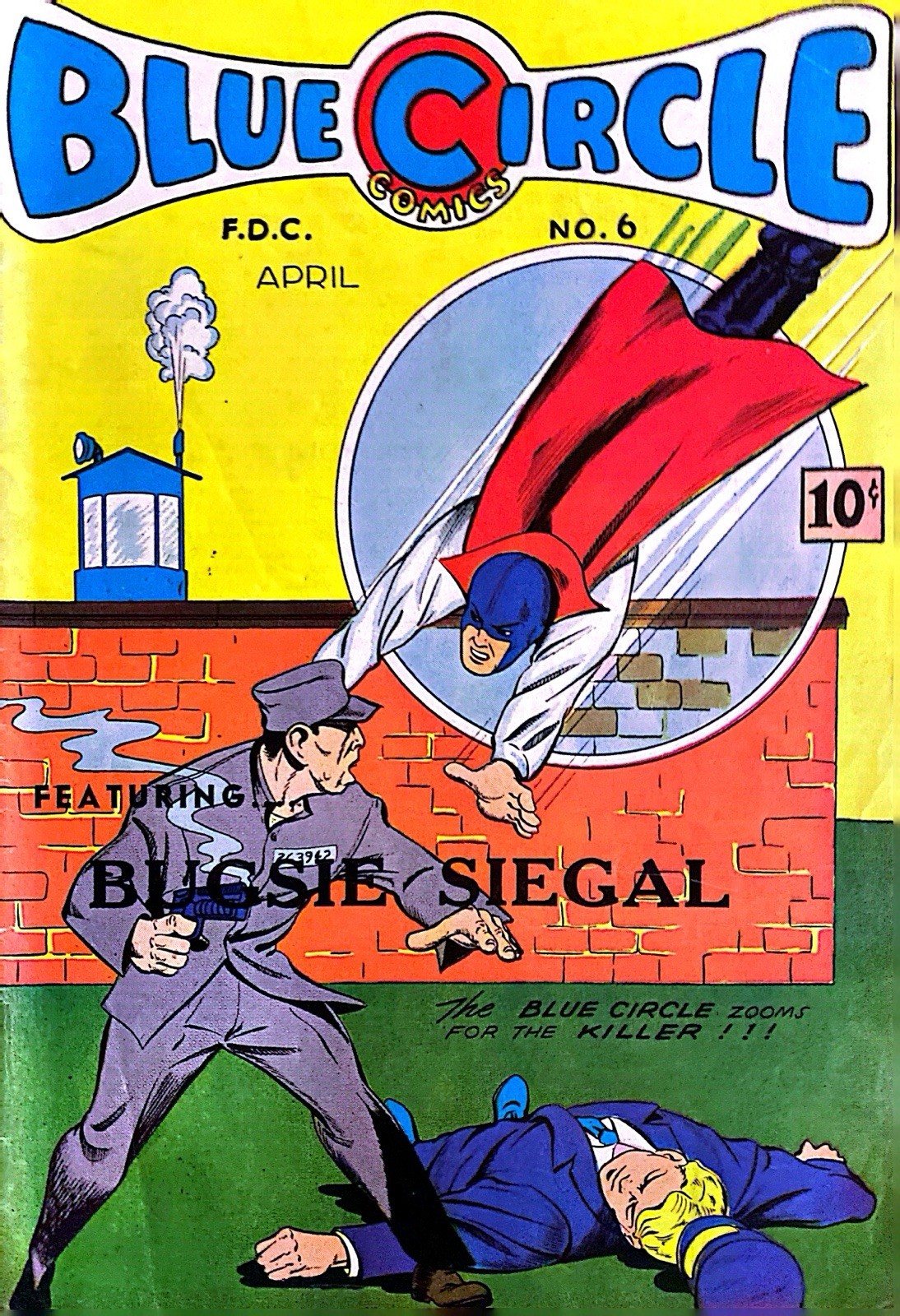 Blue Circle Comics #6 (1945) - Very good (4.0)