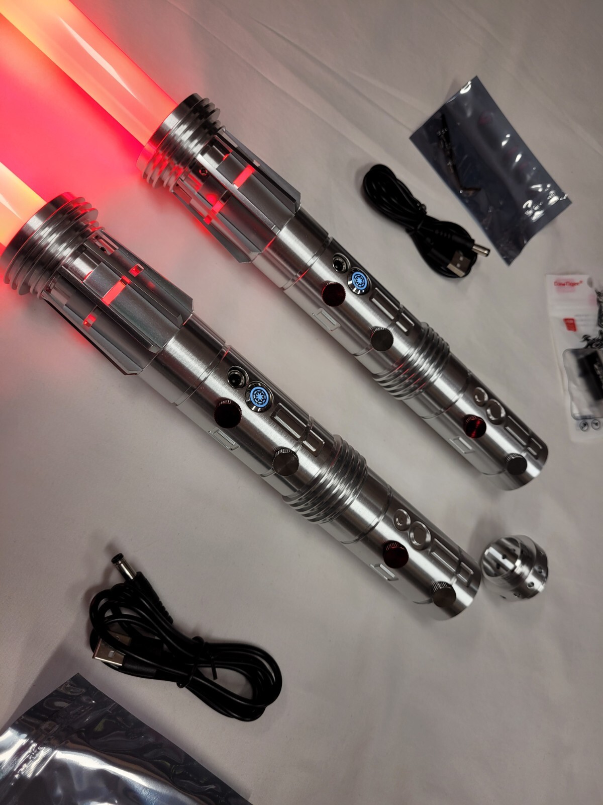 Lightsaber Darth Maul FX Heavy Dueling Infinite Color Change 16 Sound RGB Lightsaber Darth Maul FX Heavy Dueling Infinite Color Change 16 Sound RGB