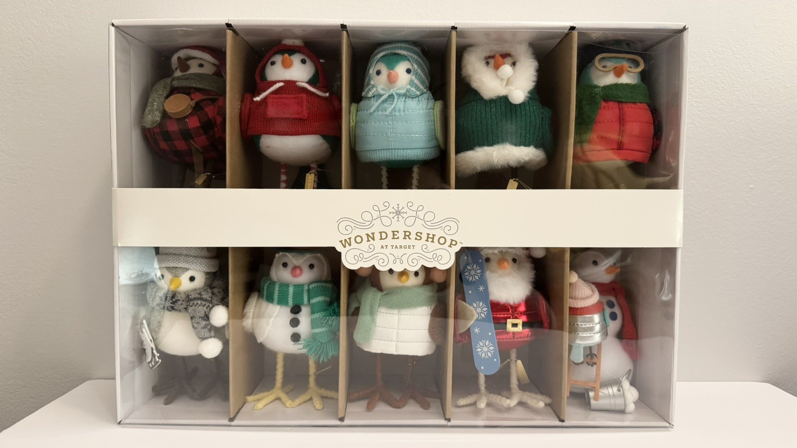 2026 Target Christmas Featherly Friends™ Collector Set - Wondershop™