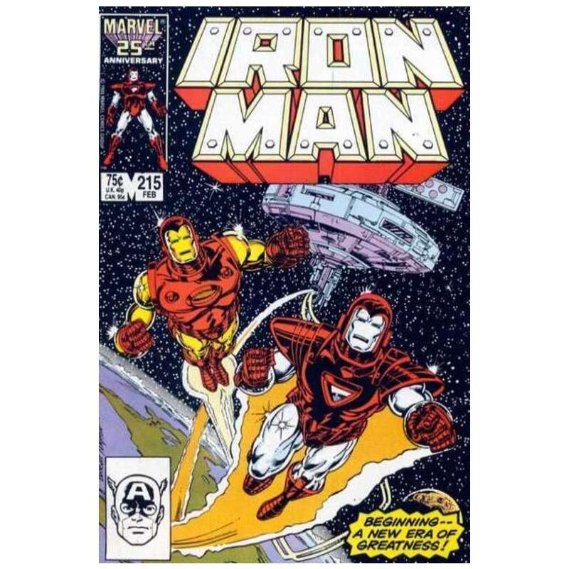 Iron Man (1968 series) #215 in Near Mint minus condition. Marvel comics [v*