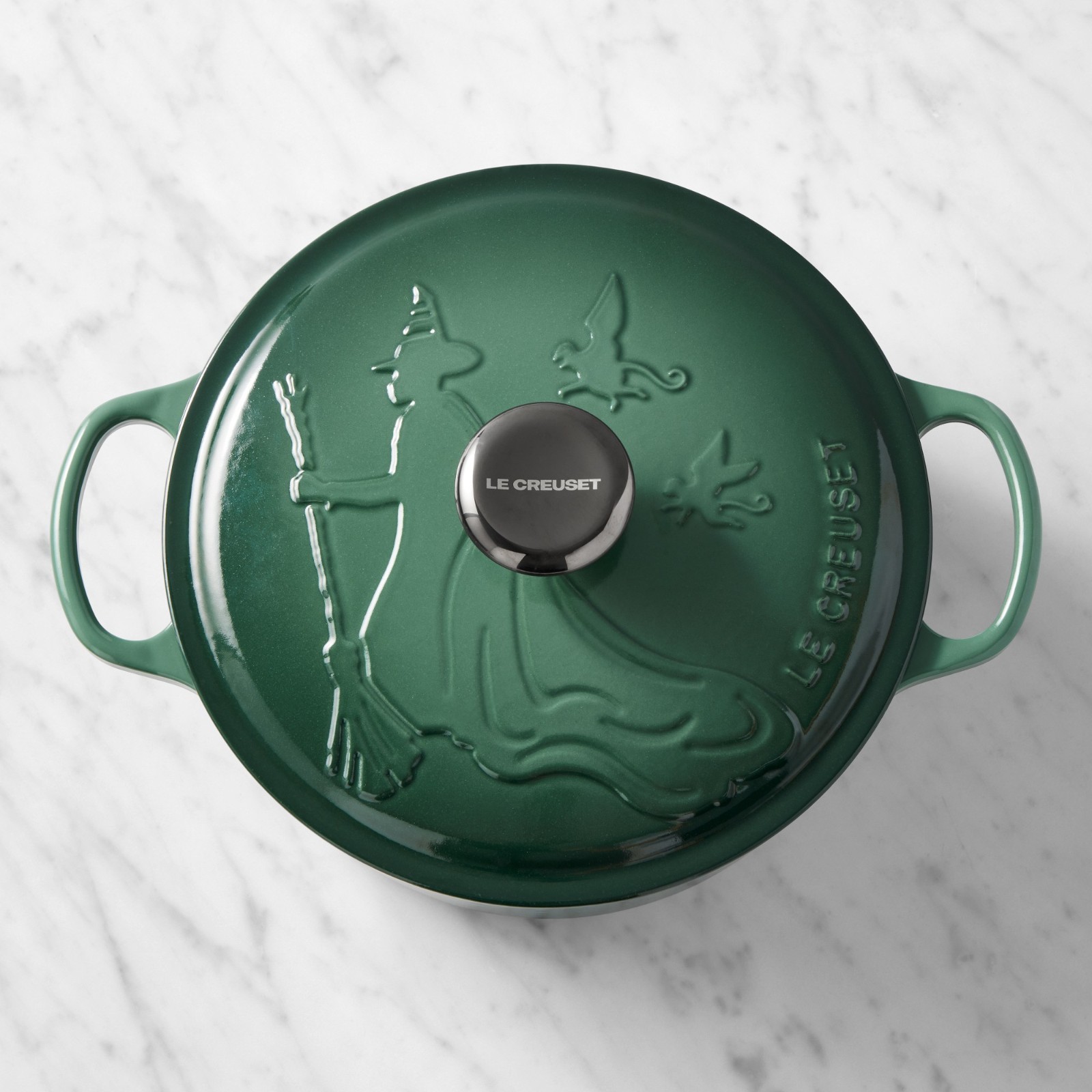 Wicked x Le Creuset Signature Enameled Cast Iron Round Dutch Oven, 4.5-Qt. Elpha Wicked x Le Creuset Signature Enameled Cast Iron Round Dutch Oven, 4.5-Qt. Elpha