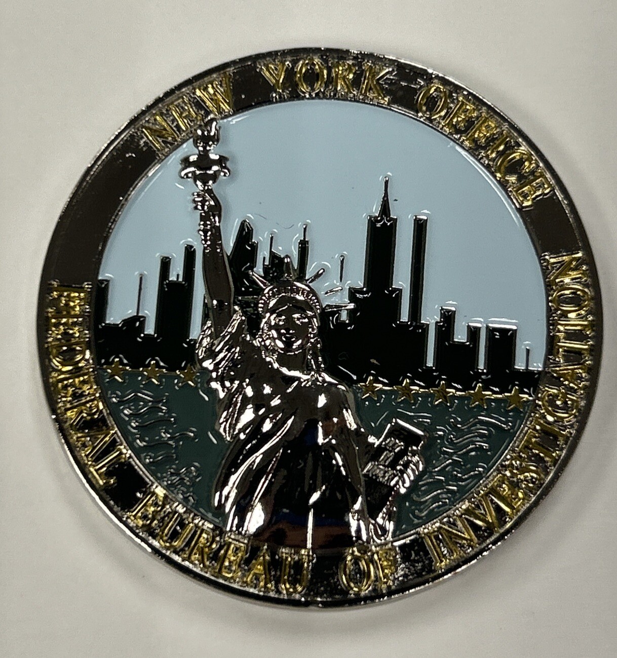 FBI New York Field Office Challenge Coin FBI New York Field Office Challenge Coin