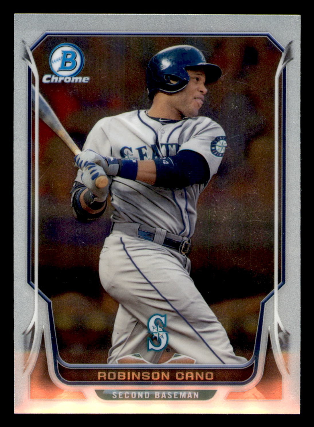Robinson Cano 2014 Bowman Chrome Baseball #116 Chrome Refractor 500 Robinson Cano 2014 Bowman Chrome Baseball #116 Chrome Refractor 500