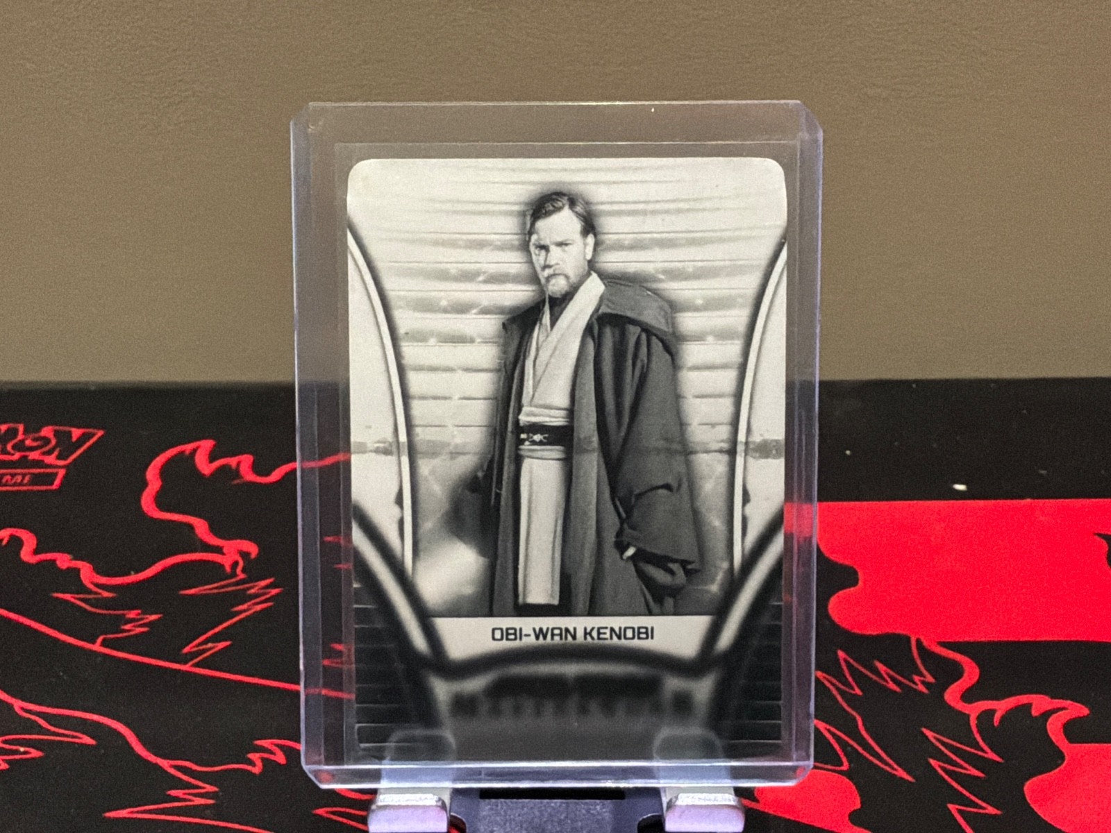 Topps 2025 Star Wars Masterworks Obi Wan Kenobi Black/White Printing Plate 1/1