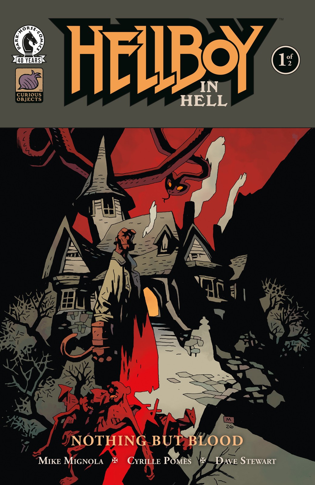Hellboy In Hell: Nothing But Blood #1 CVR B Mike Mignola Pre Order 10/7/26 Dark