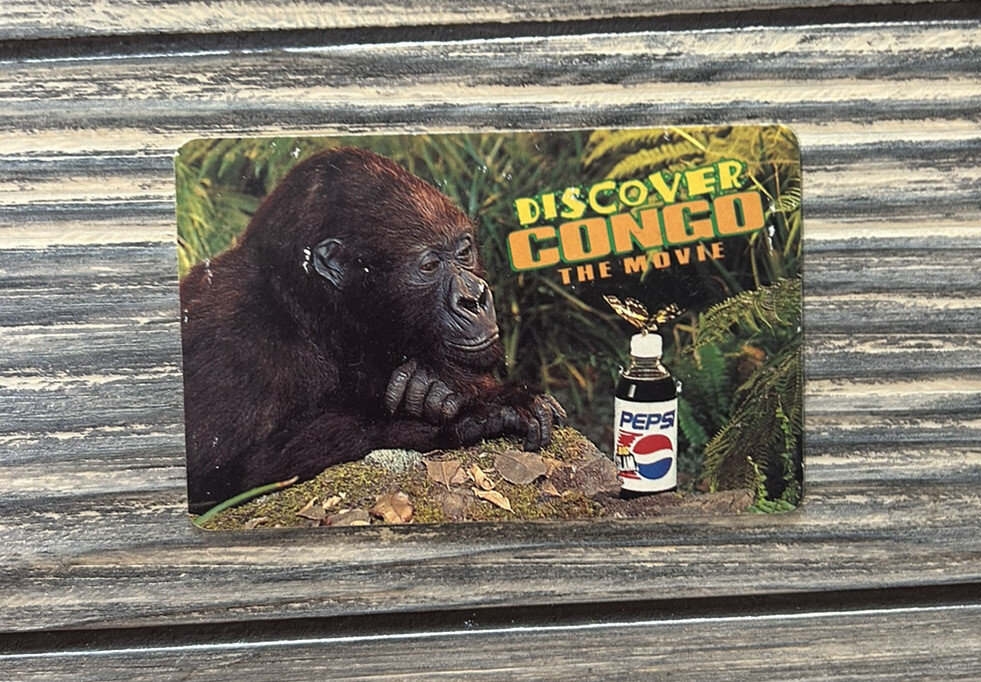 Vintage Discover Congo The Movie Diet Pepsi Advertisement Promo Vintage Discover Congo The Movie Diet Pepsi Advertisement Promo
