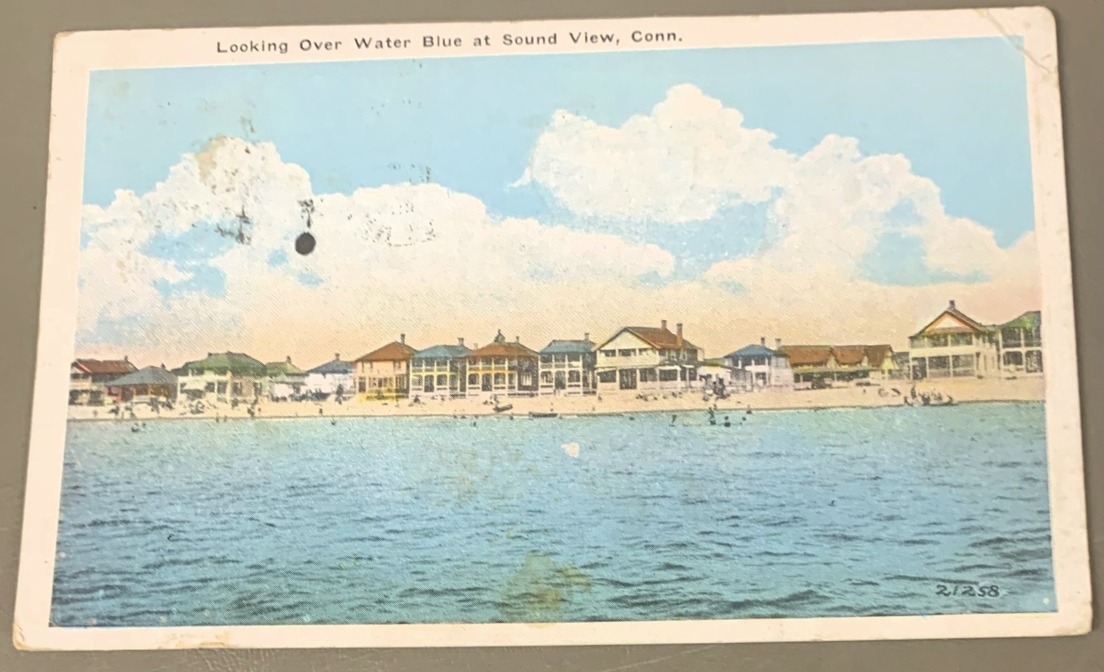 M1217 SOUND VIEW, CT. POSTCARD, WATERFRONT M1217 SOUND VIEW, CT. POSTCARD, WATERFRONT