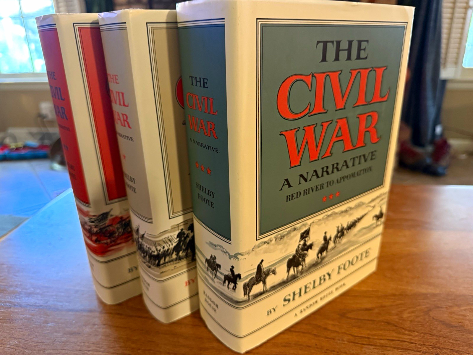 Shelby Foote The Civil War: A Narrative 3-Volume Set (Civil War 1861-65) Shelby Foote The Civil War: A Narrative 3-Volume Set (Civil War 1861-65)