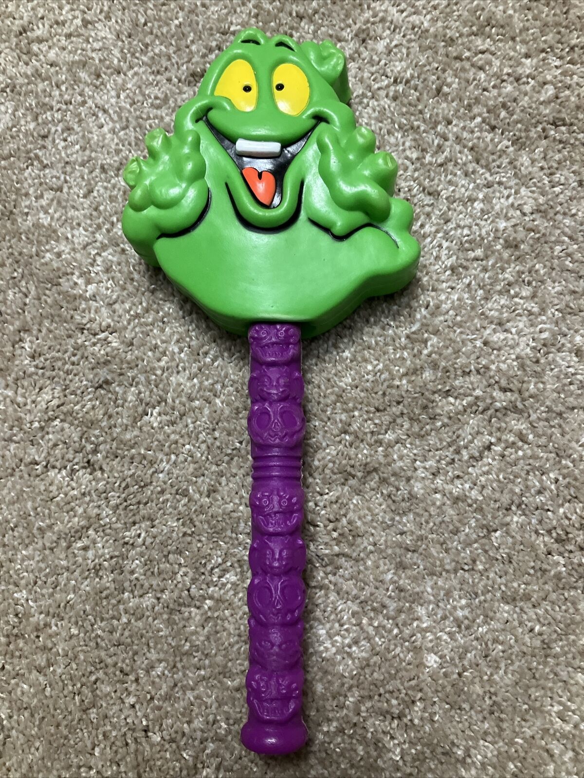 Trendmasters Lite-Up Safety Wand Ghostbusters Slimer Halloween 1993 Collectible