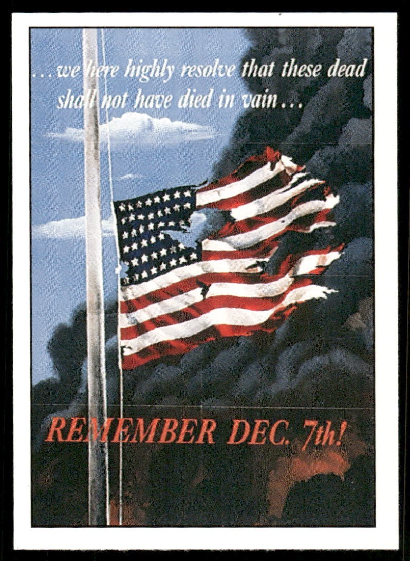 Remember Dec 7th 1992 World War II Pacific Card #99 (NM) Remember Dec 7th 1992 World War II Pacific Card #99 (NM)